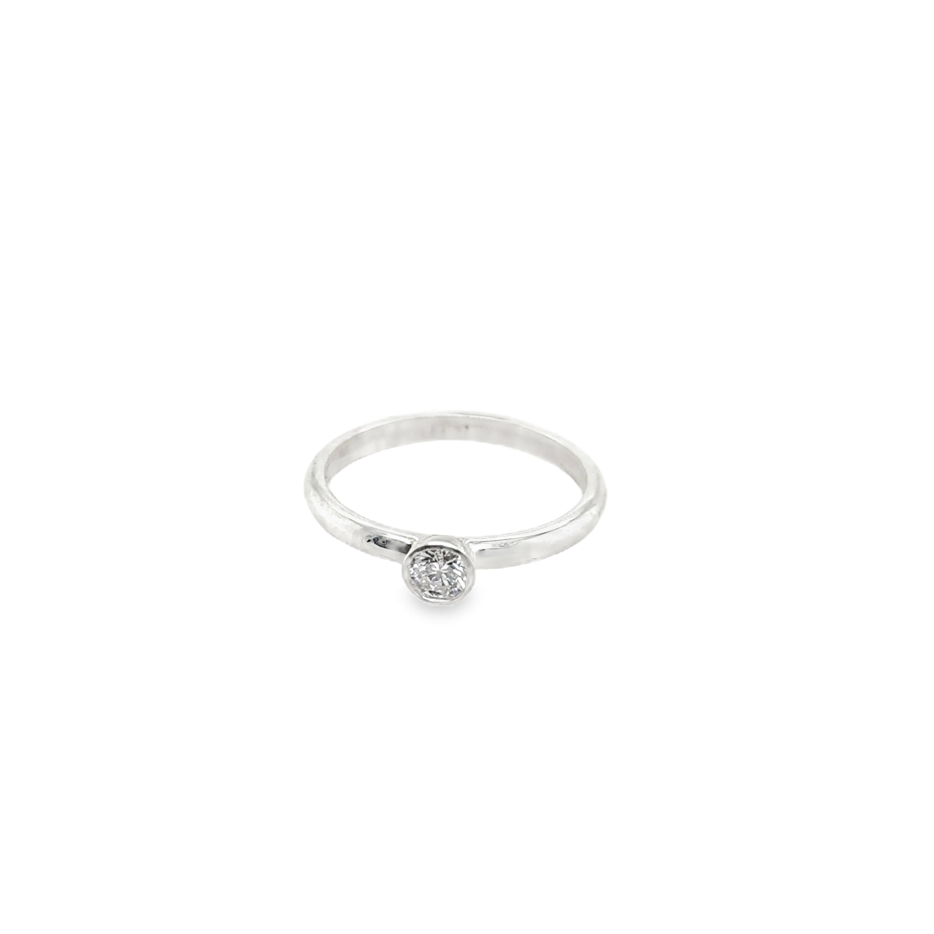 April Diamond Birthstone Ring
