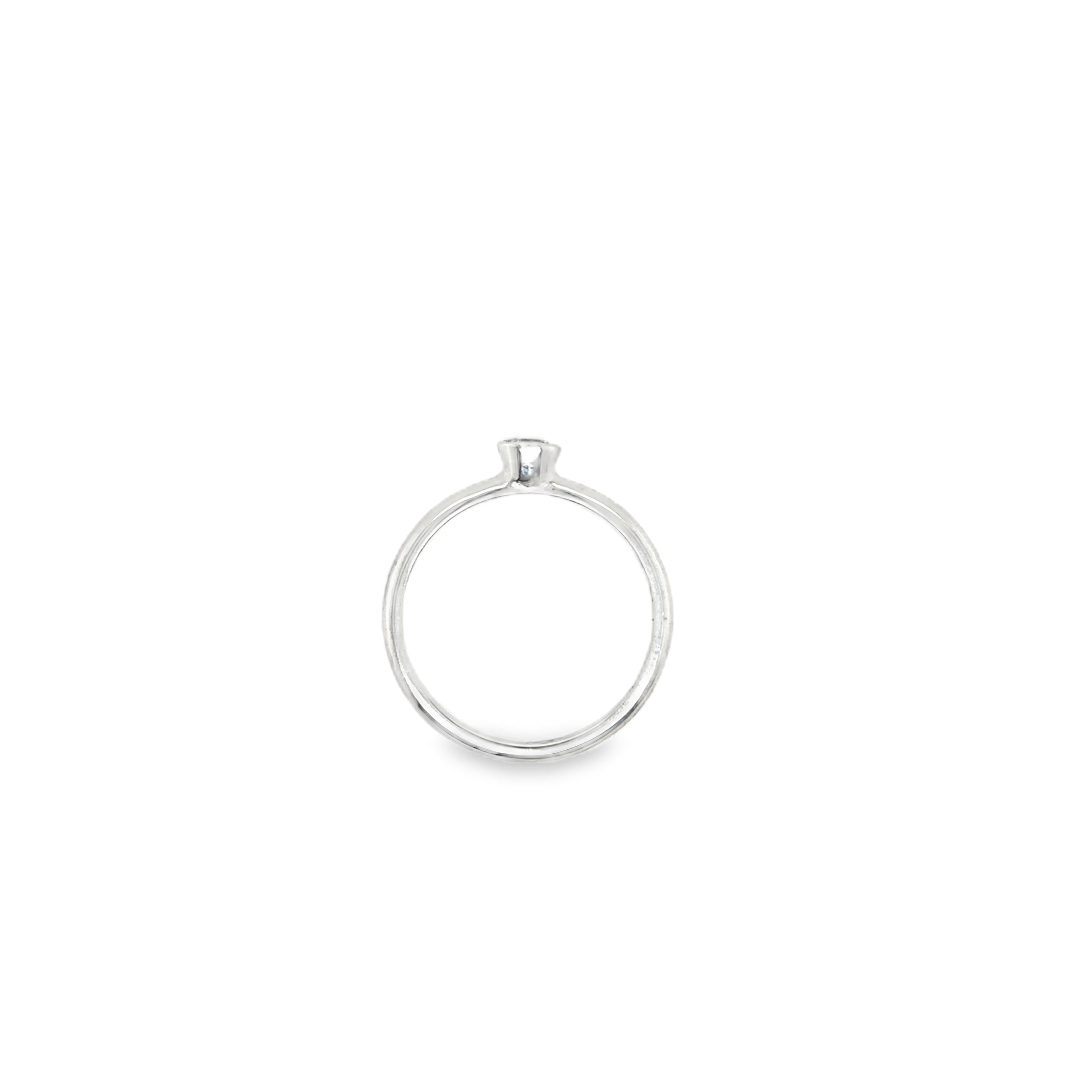 April Diamond Birthstone Ring