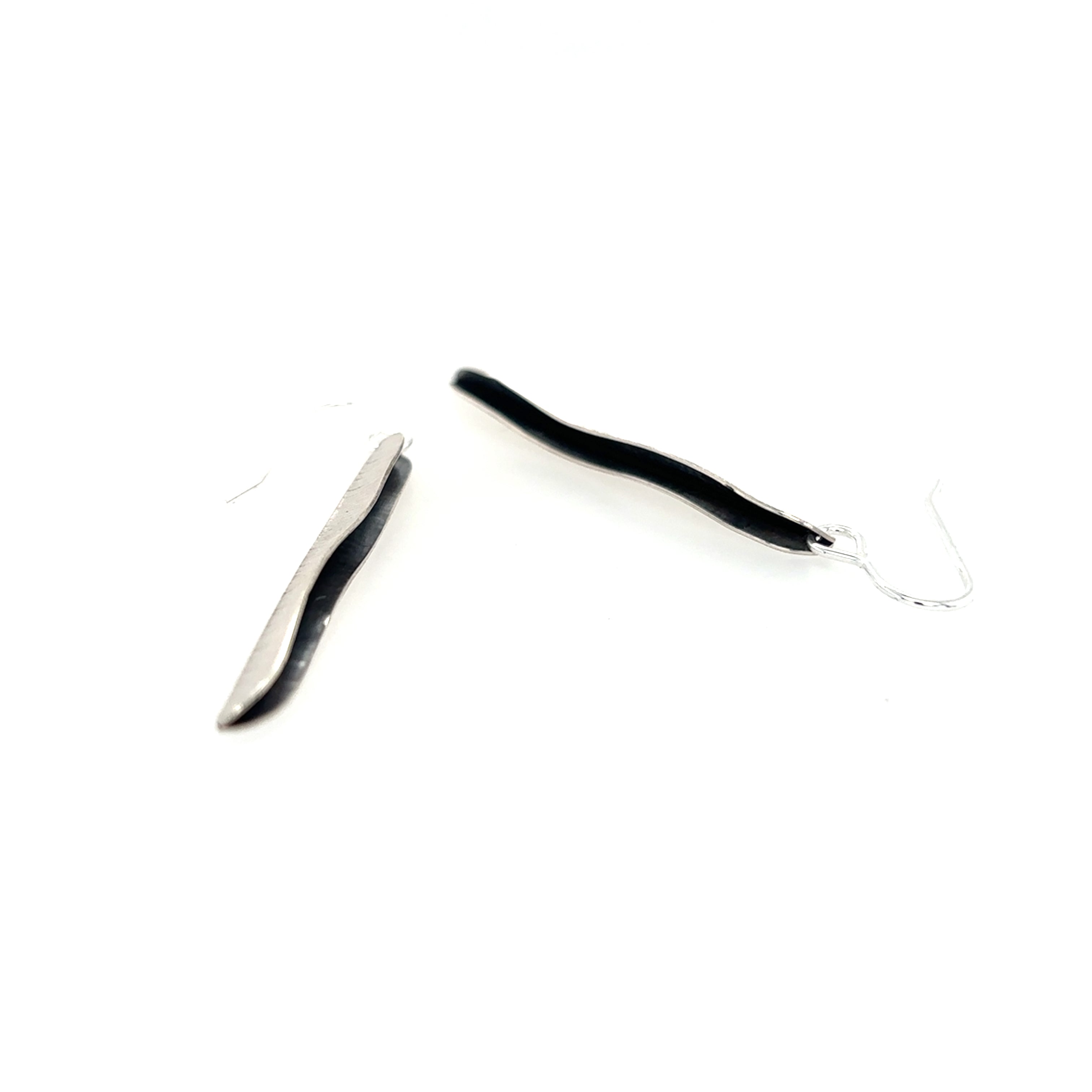 Medium Willow Leaf Slimline Earrings