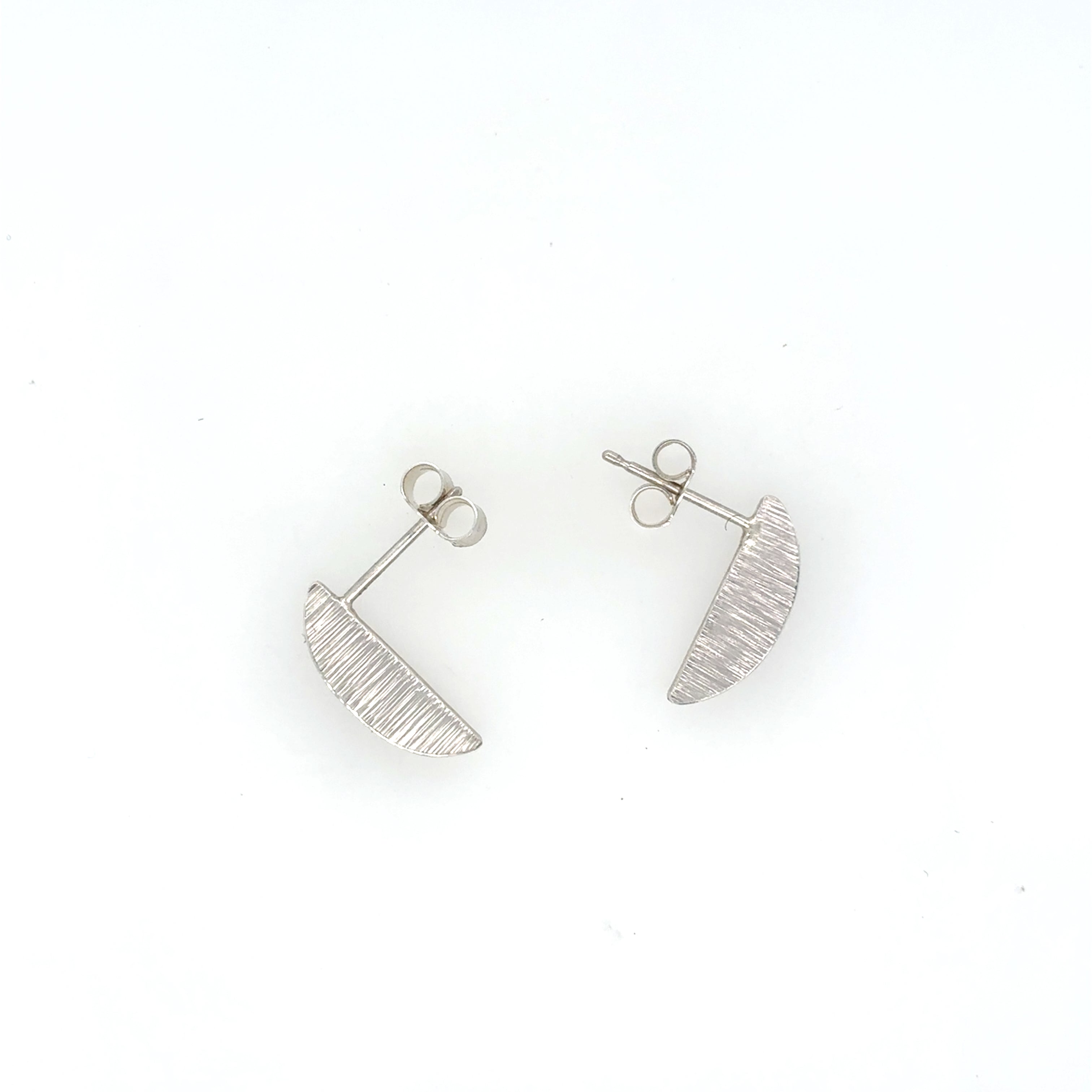 Extra Small Willow Leaf Slimline Earrings