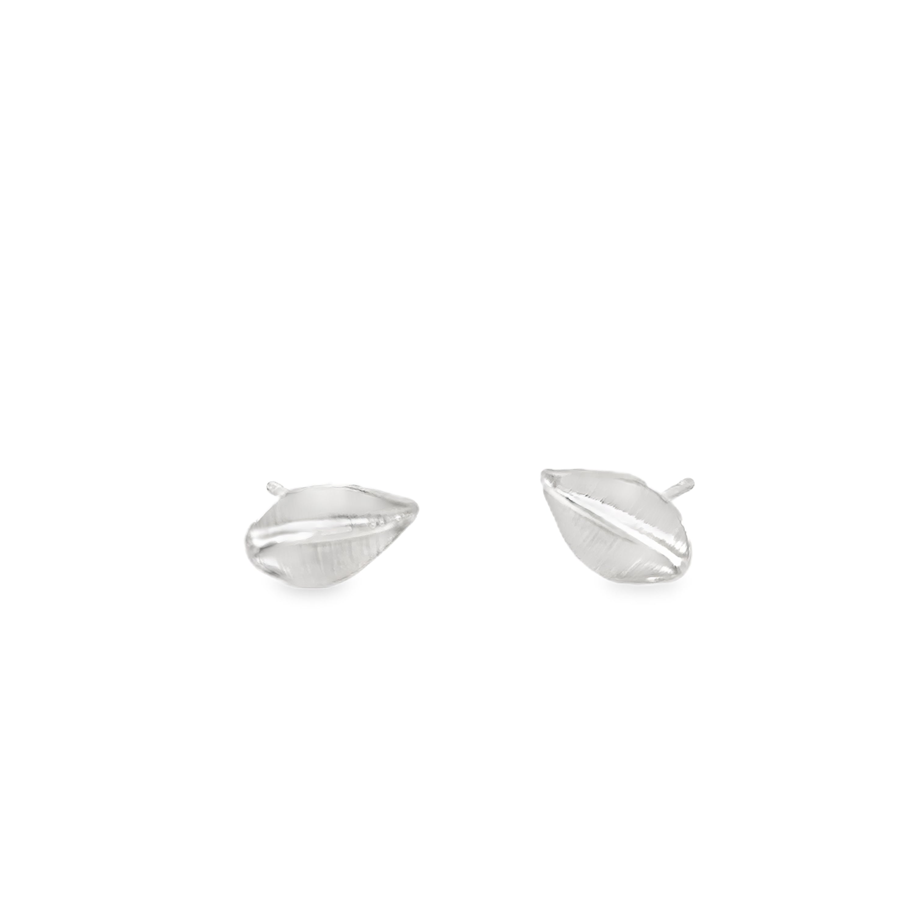 Extra Small Spring Leaf Earrings