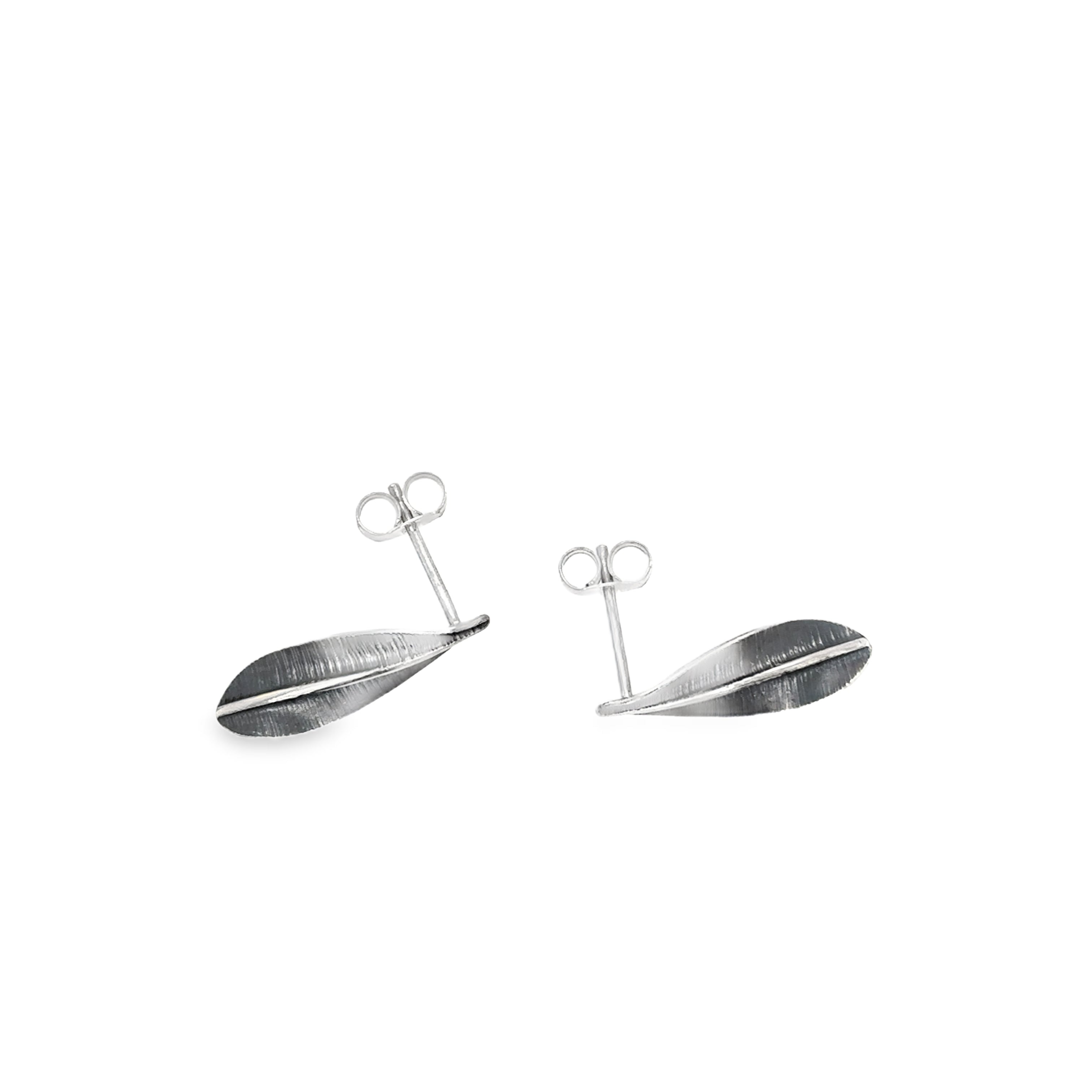 Small Spring Leaf Earrings