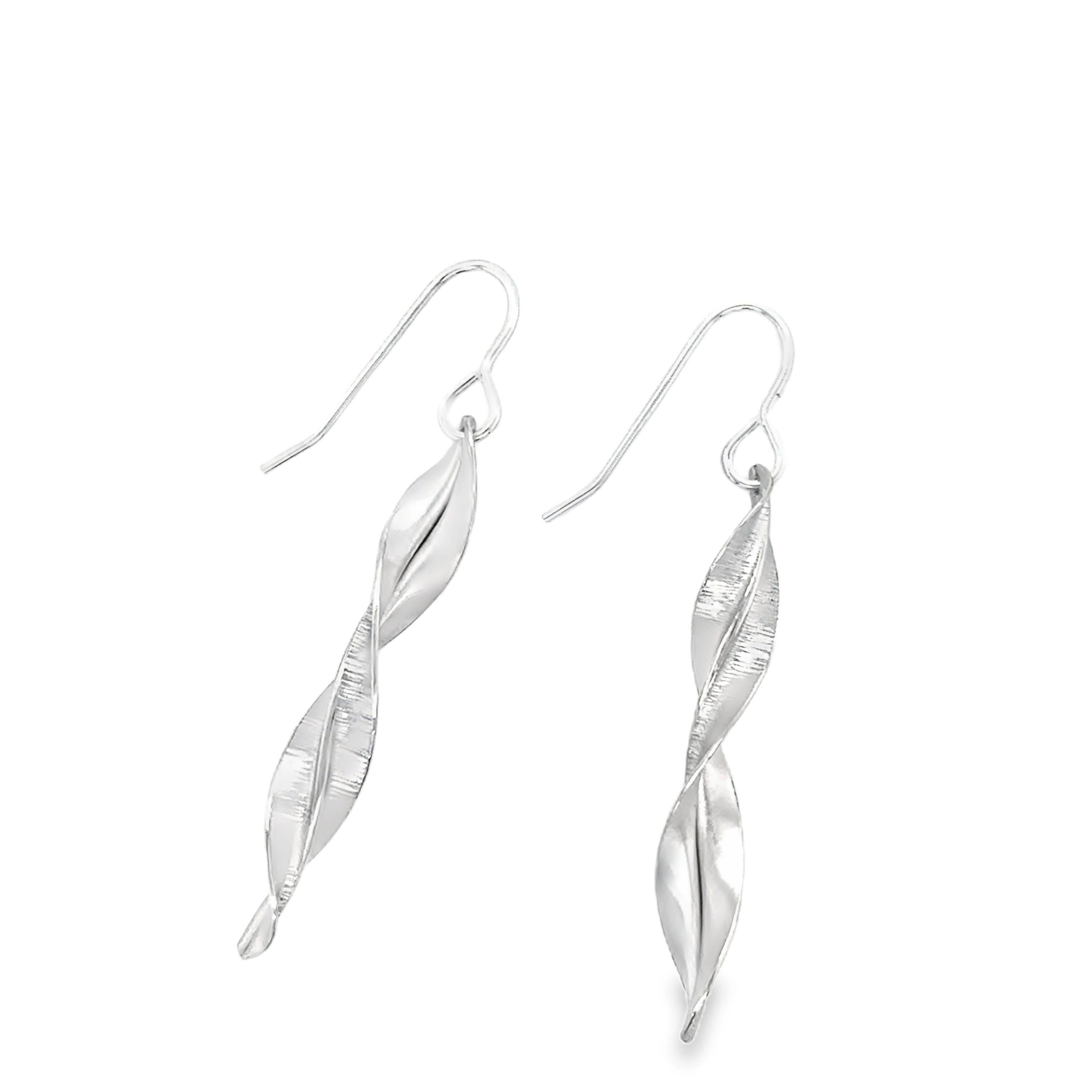 Medium Spring Leaf Earrings