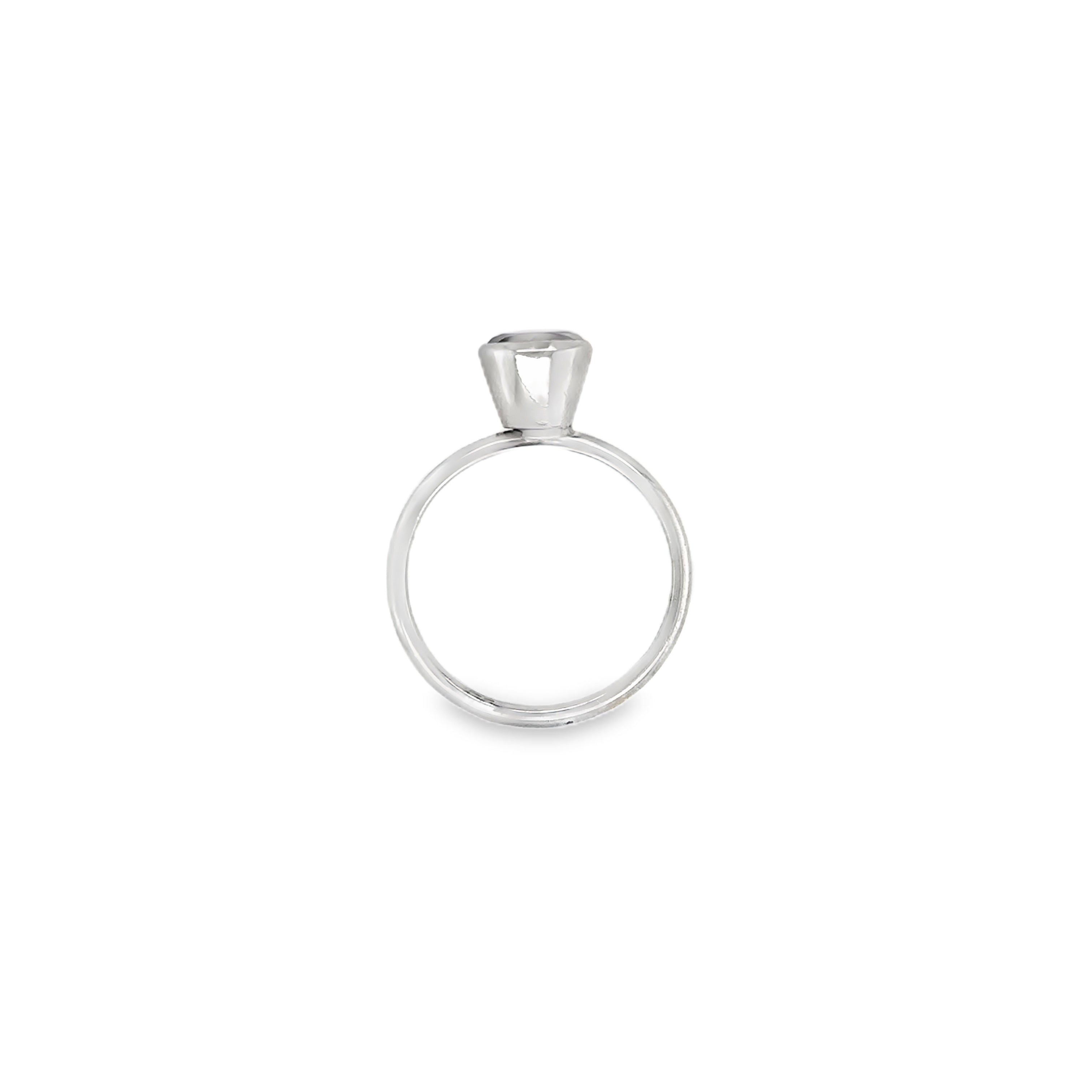 Rhodolite Garnet facetted sterling silver dress Ring