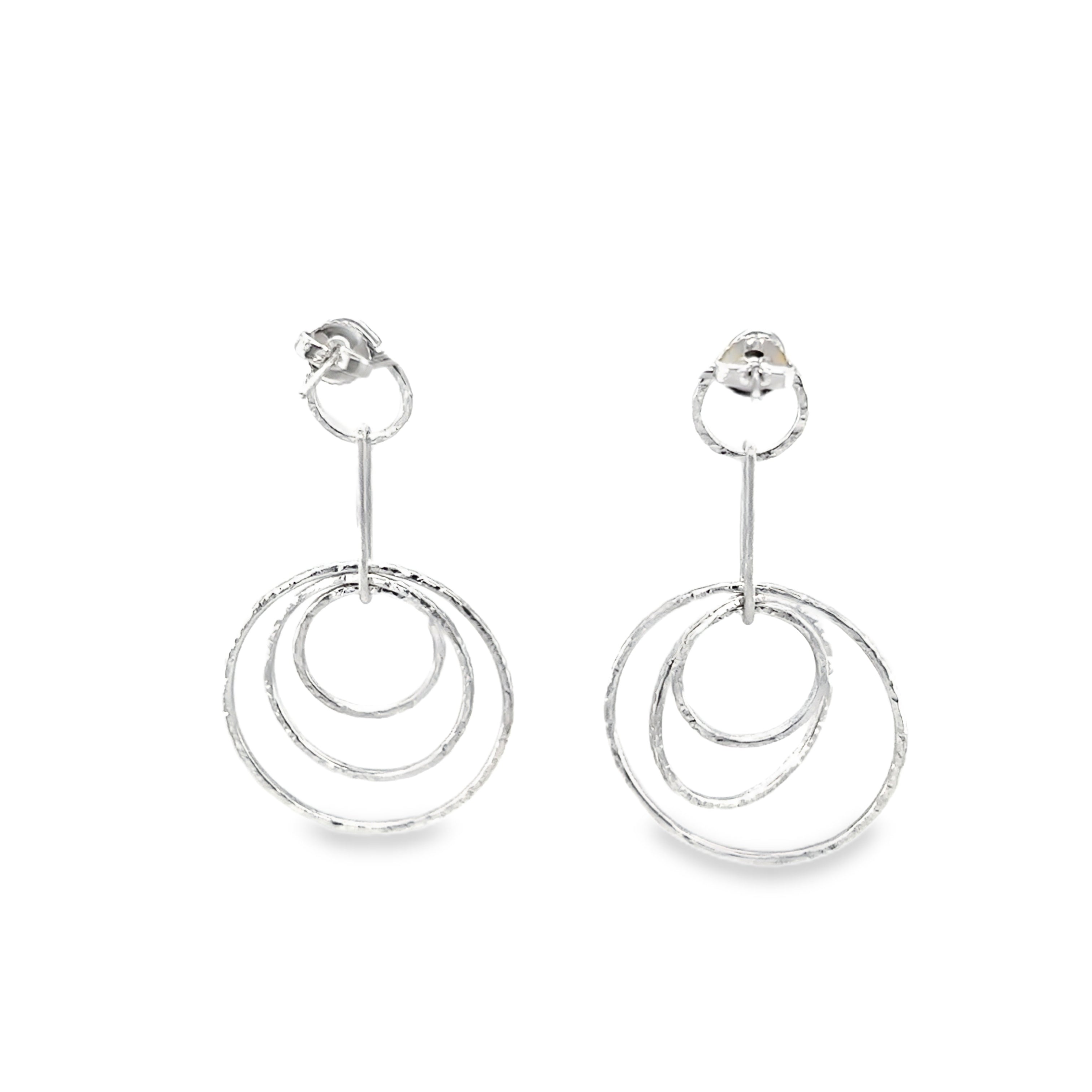 Jodi 3 Hoop Studs