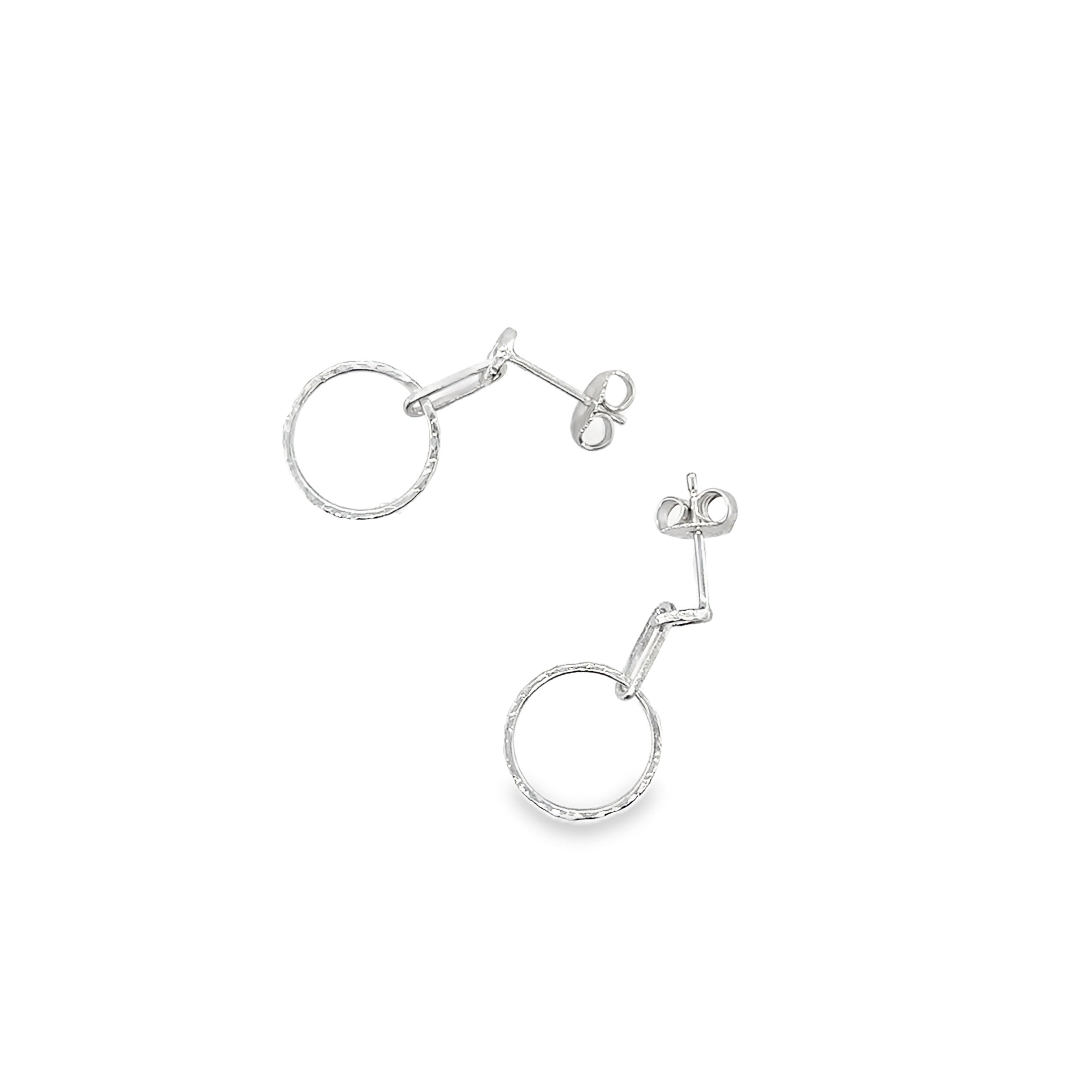 Jodi Drop Fine Hoops