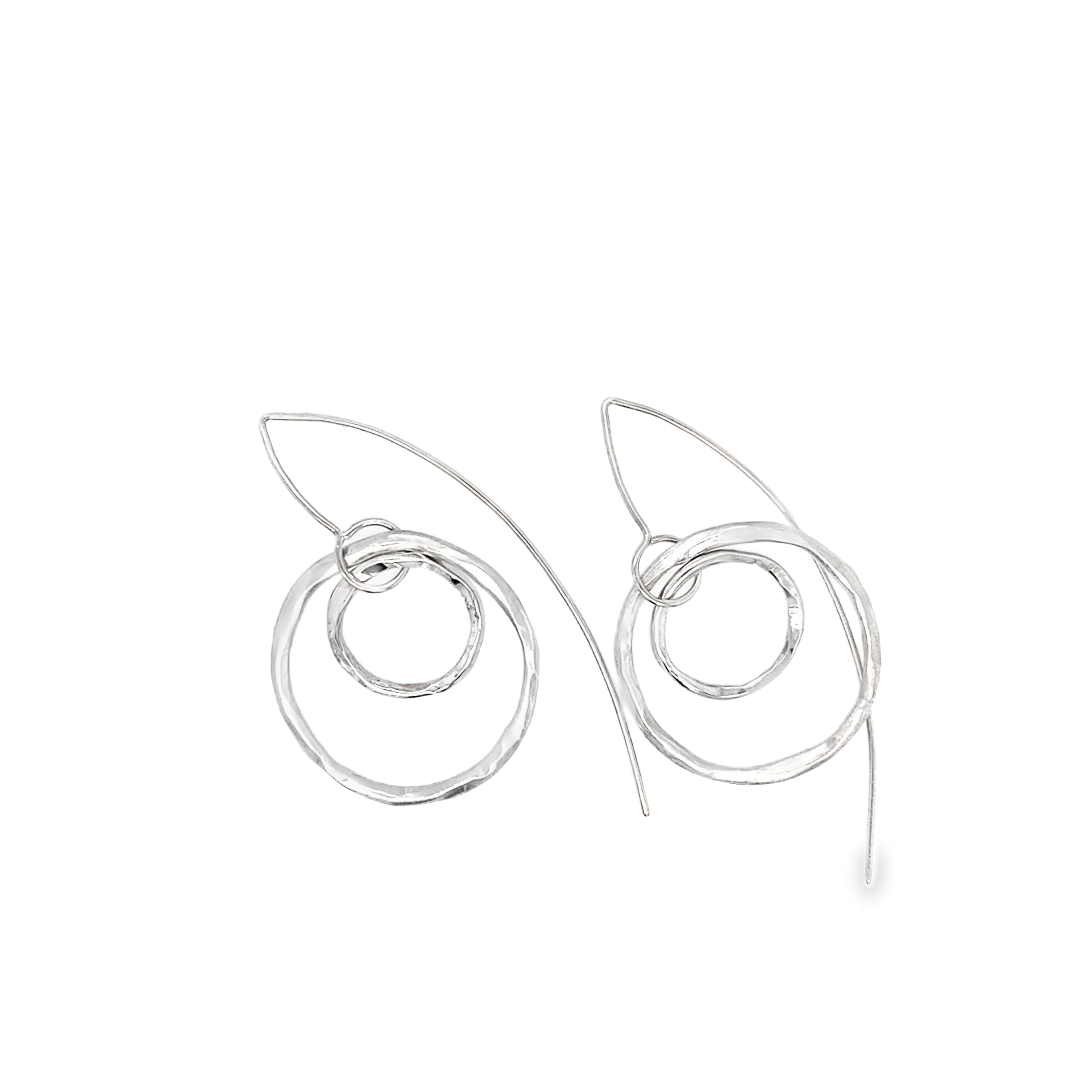 Two Circle Earrings