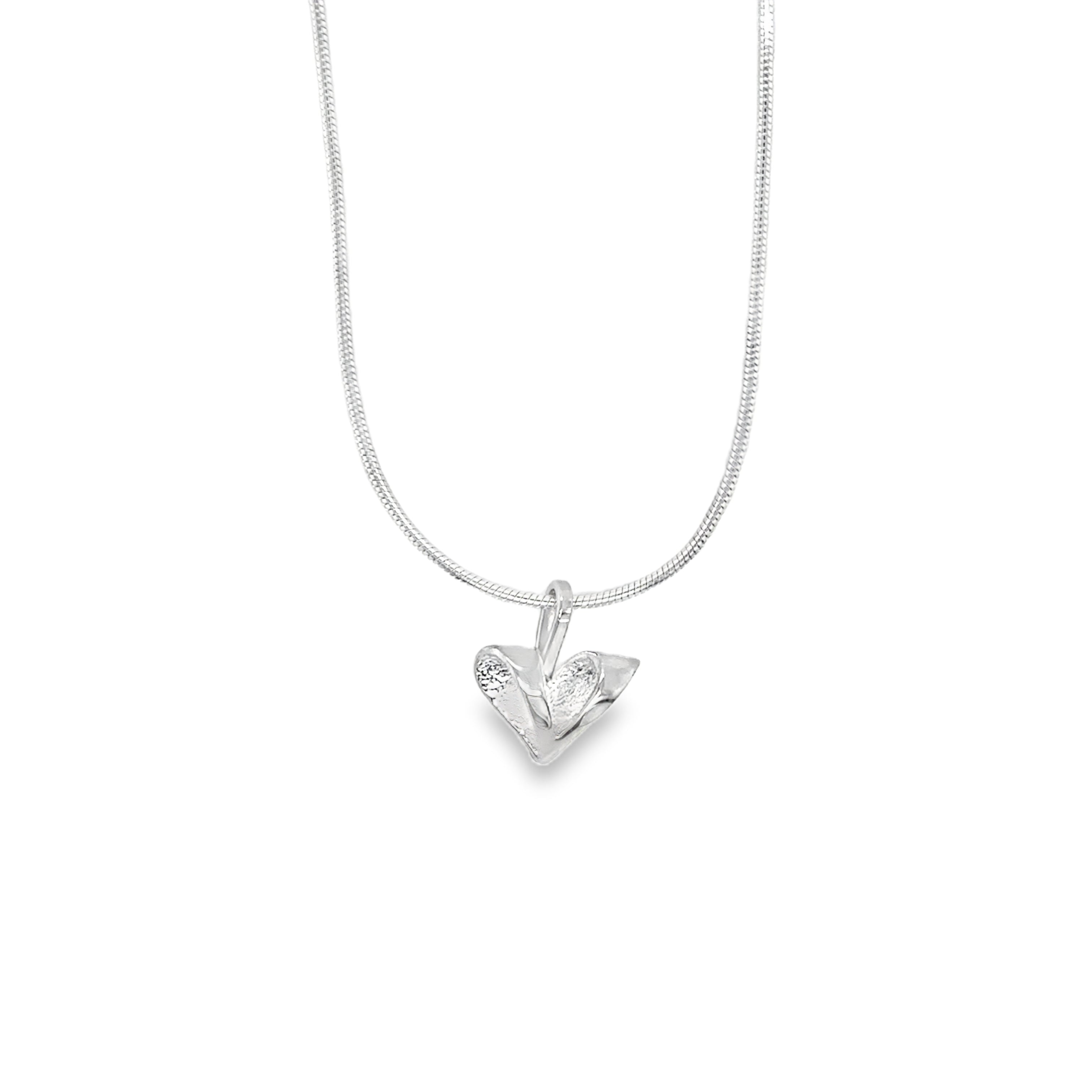Small Heart Neck Necklace