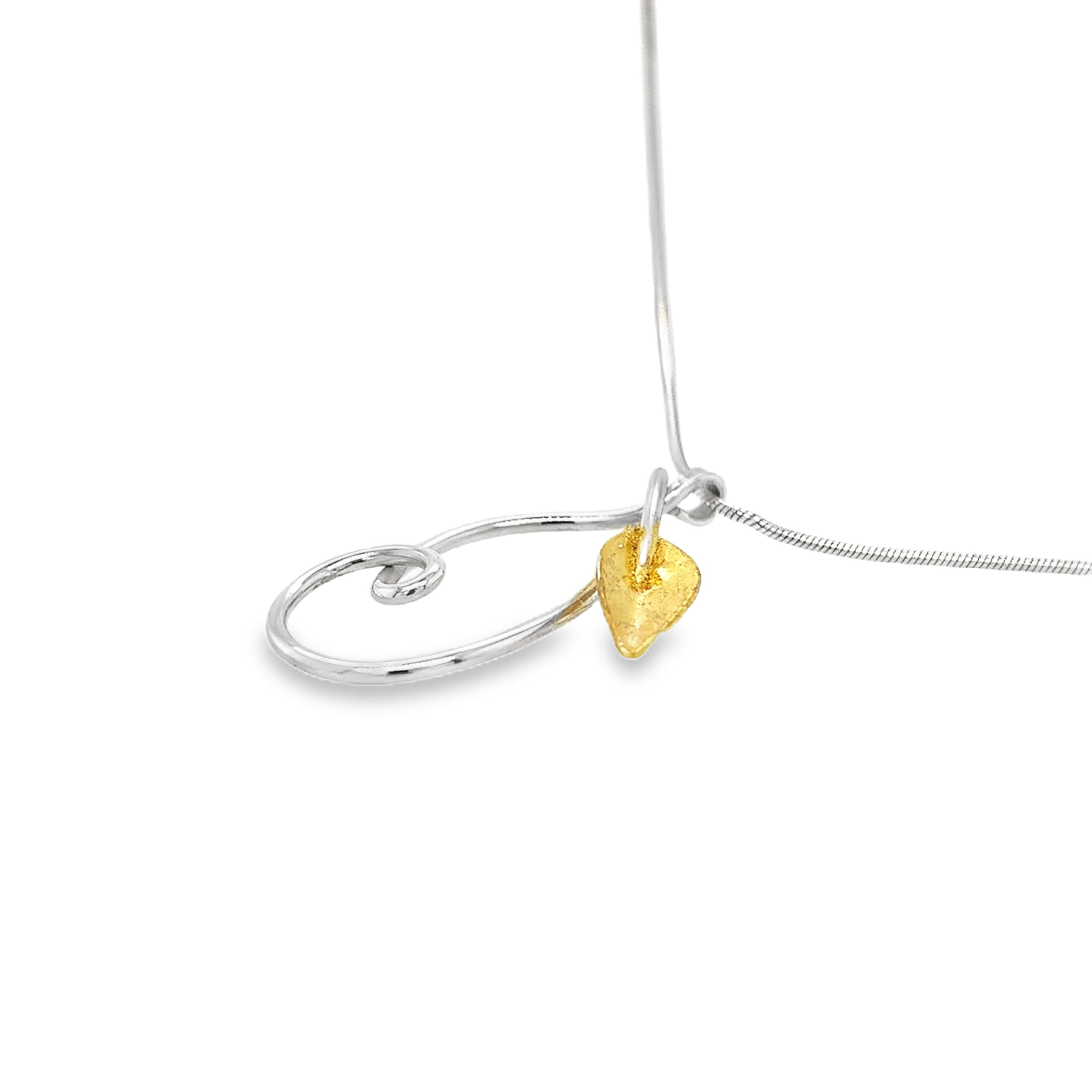 Botanics Loop leaf Necklace