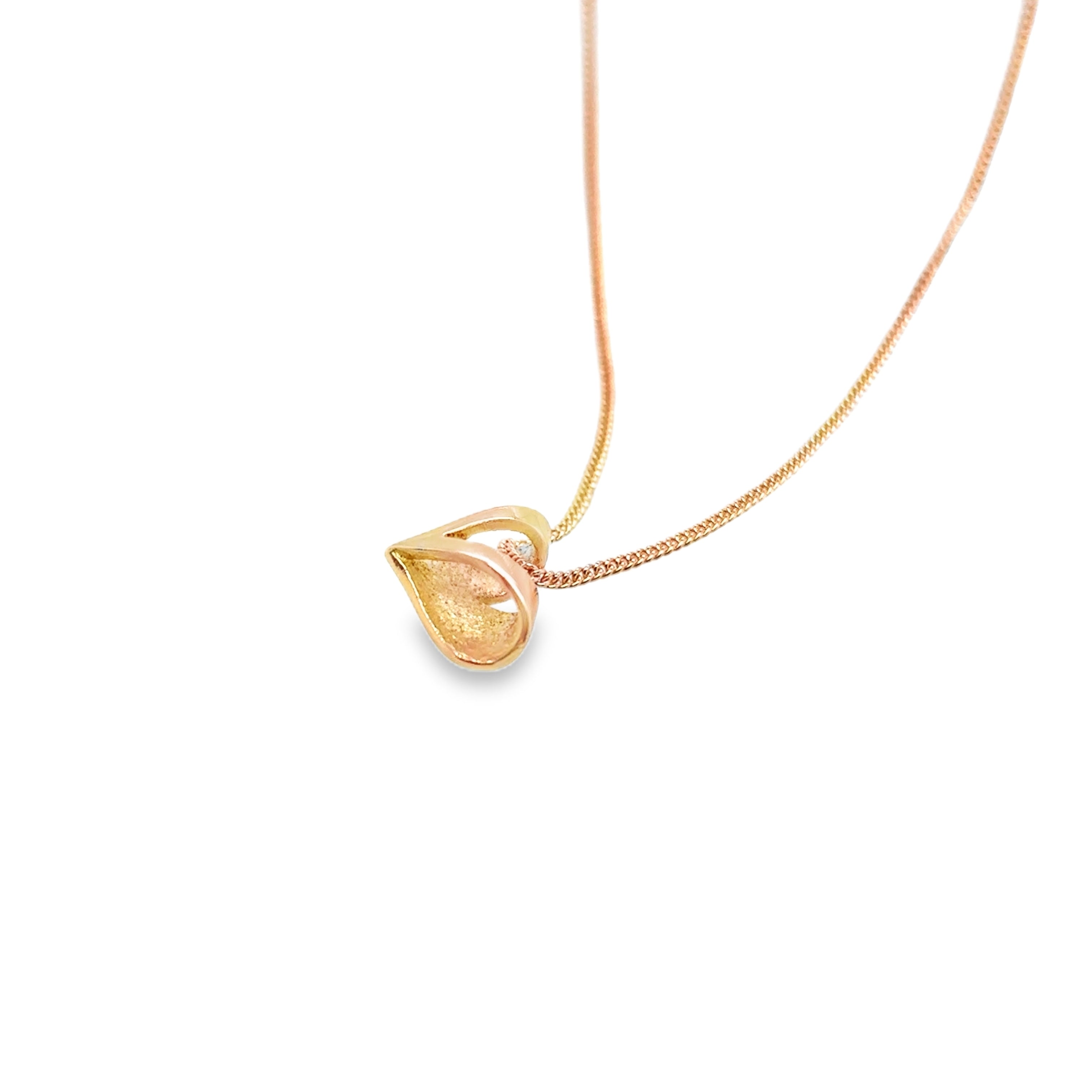 Enchanted Garden swirl and butterfly silver Necklace