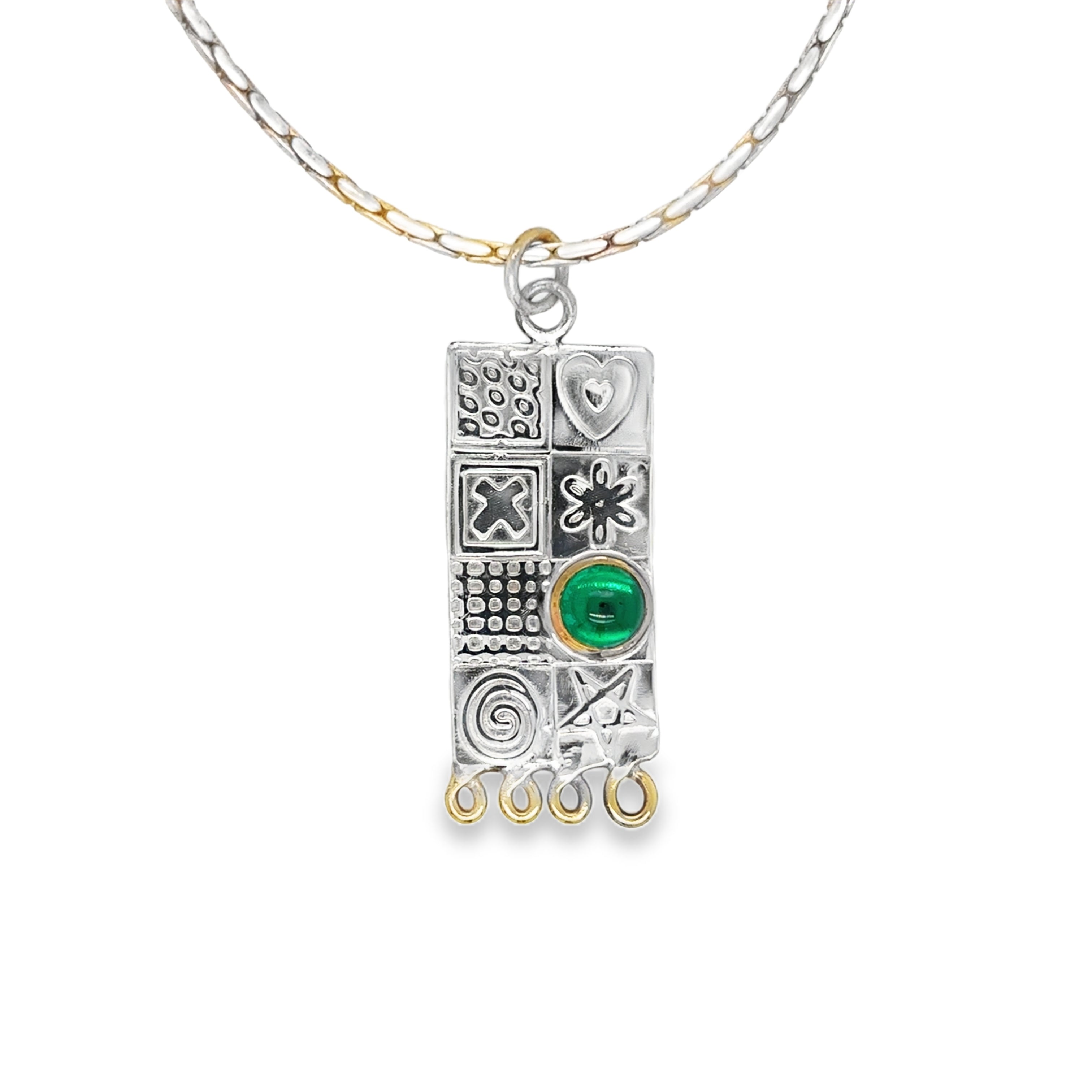 Large asymmetrical Necklace