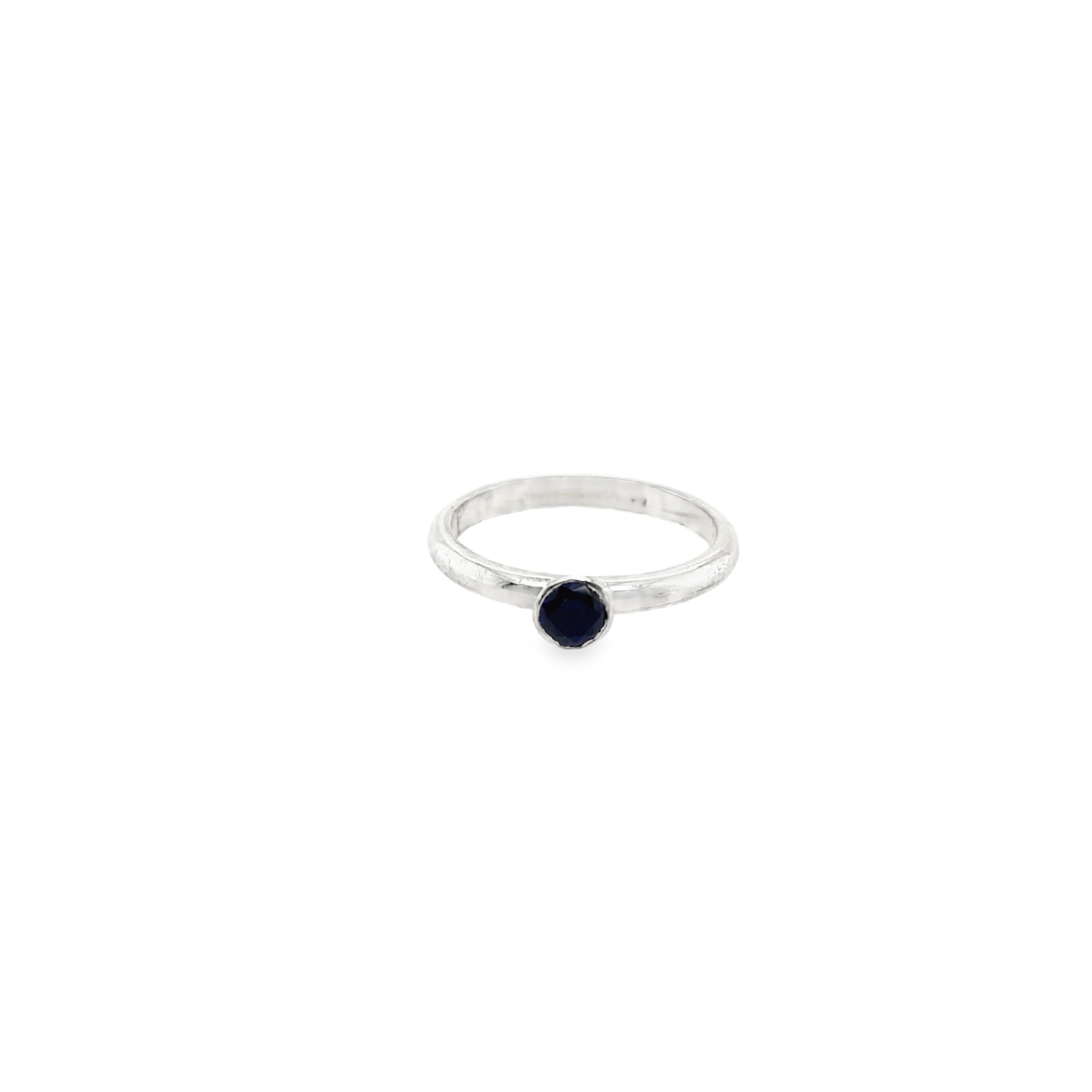 September Sapphire Birthstone Ring