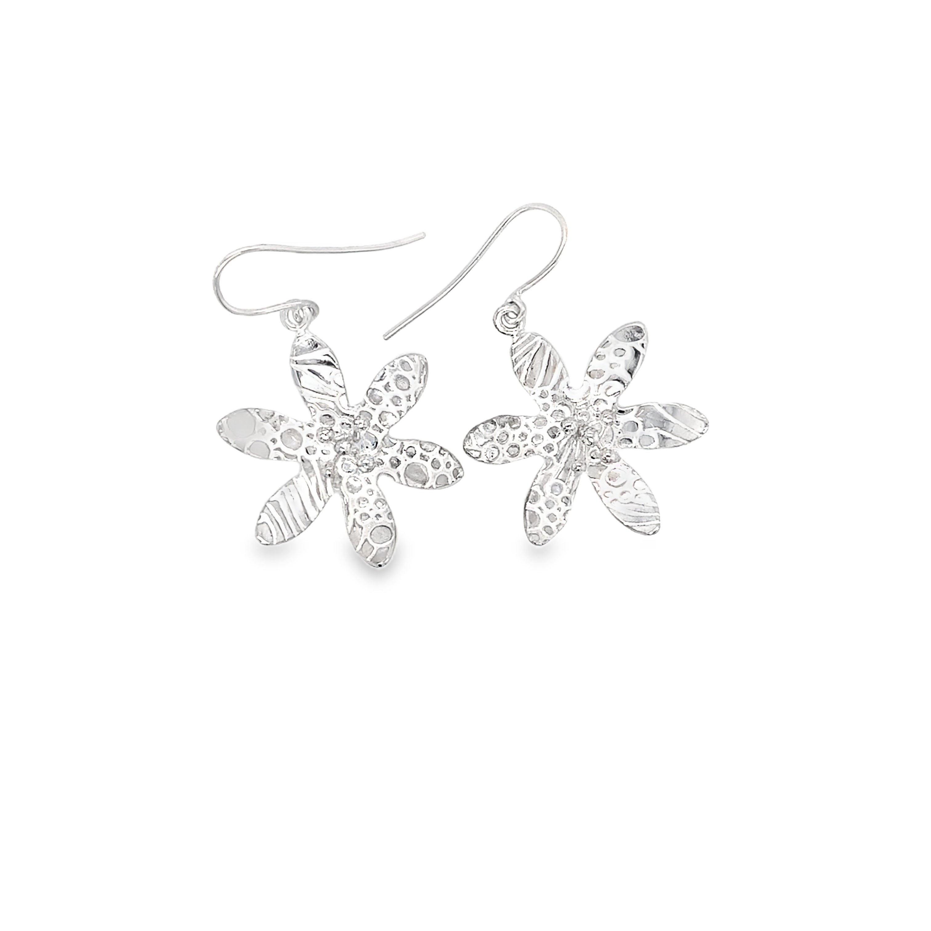 Flower 10 stamens drops Earrings