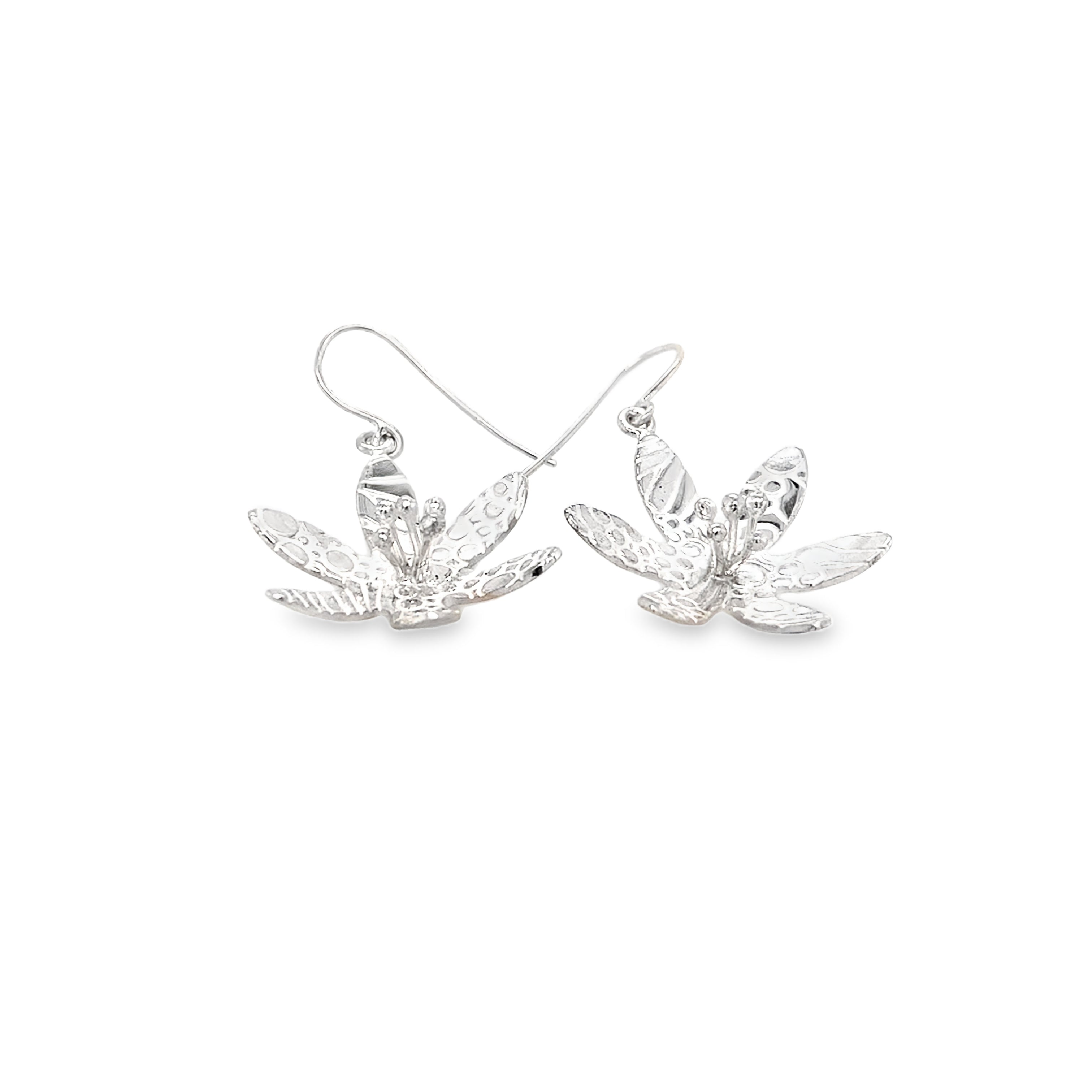 Flower 10 stamens drops Earrings