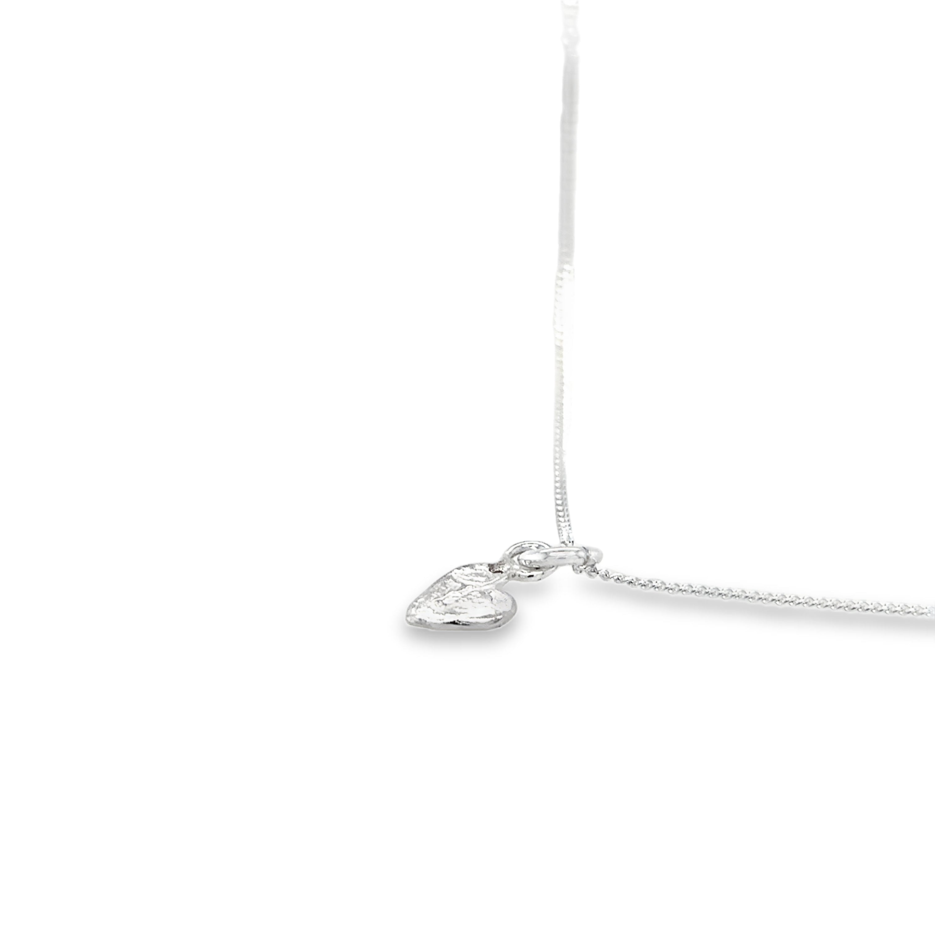 Small silver heart Necklace