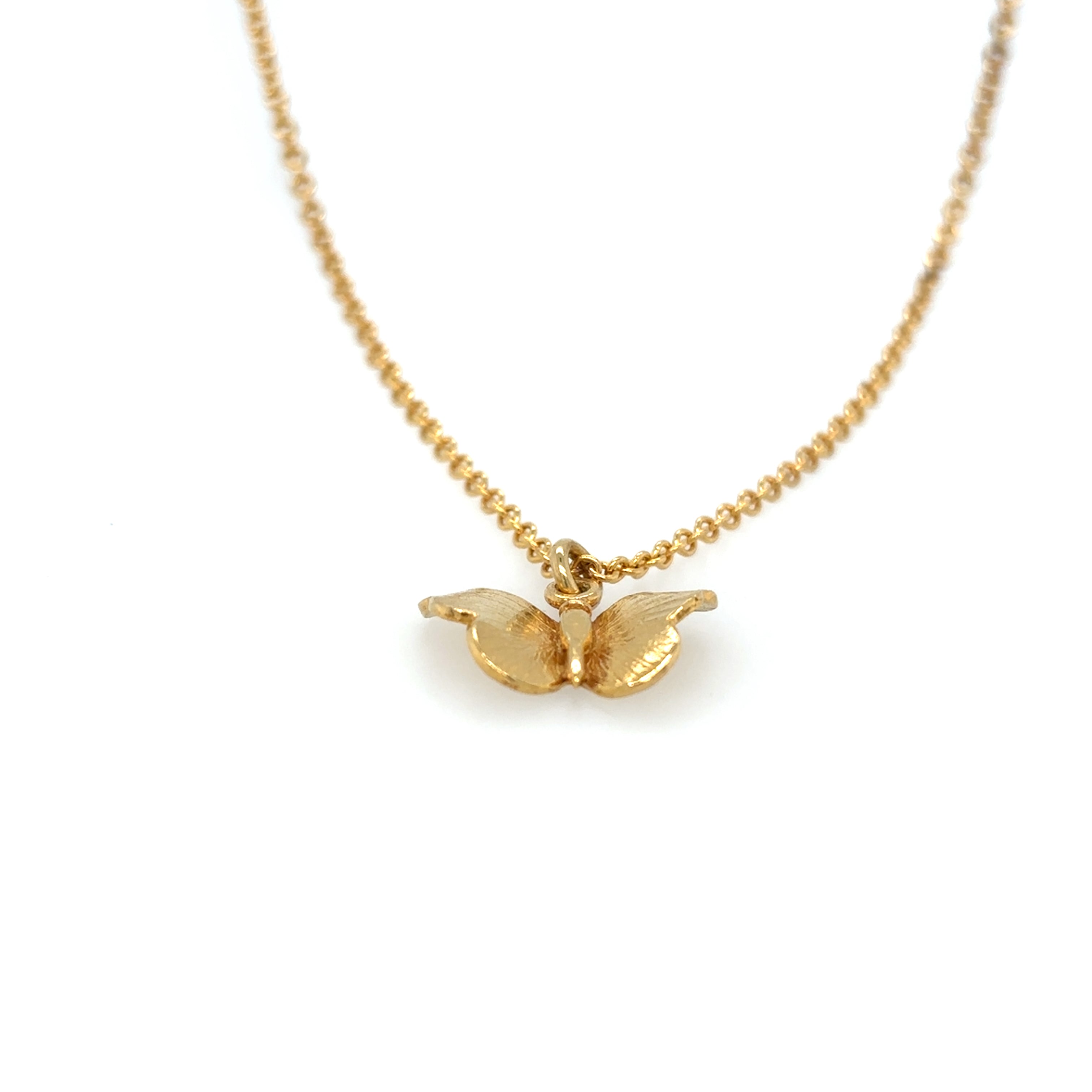 Enchanted butterfly silver Necklace