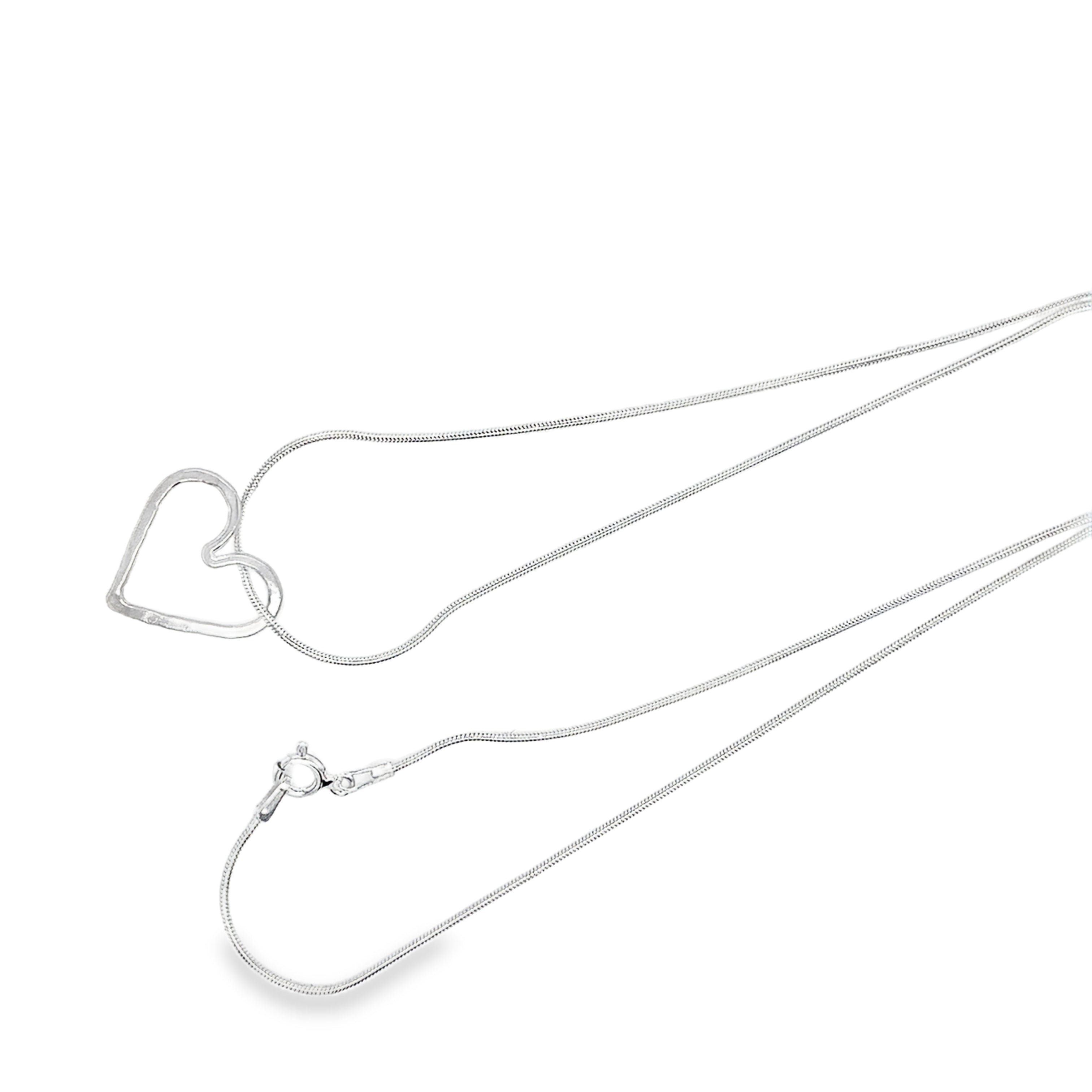 Open heart Necklace