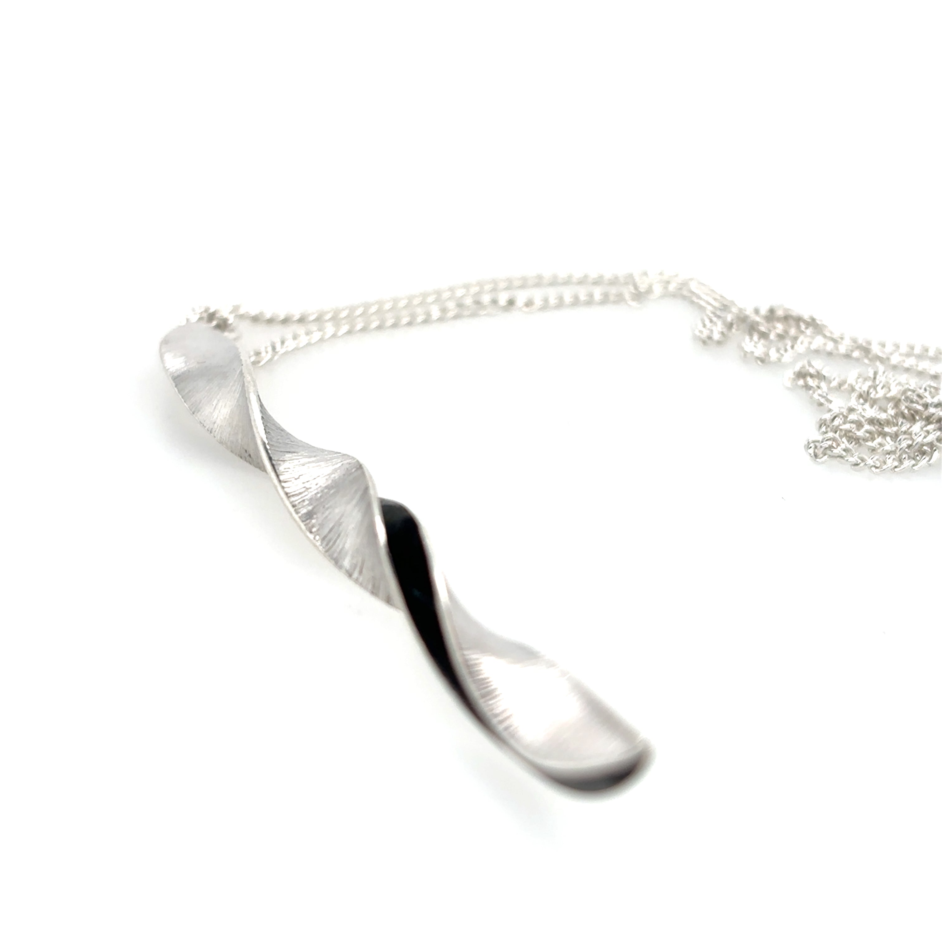 Willow Leaf Full Twist Necklace