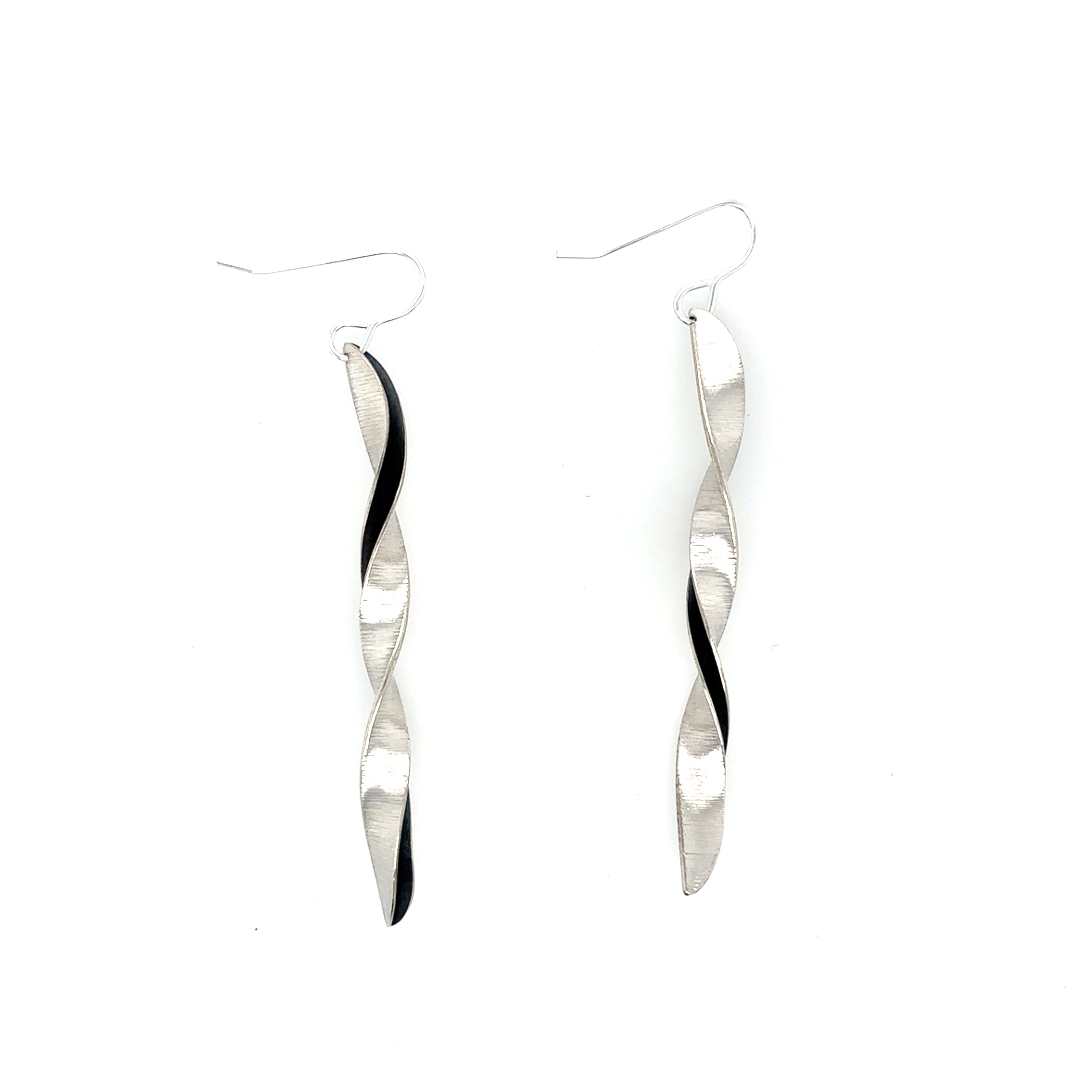 Willow Leaf Full Twist Earrings