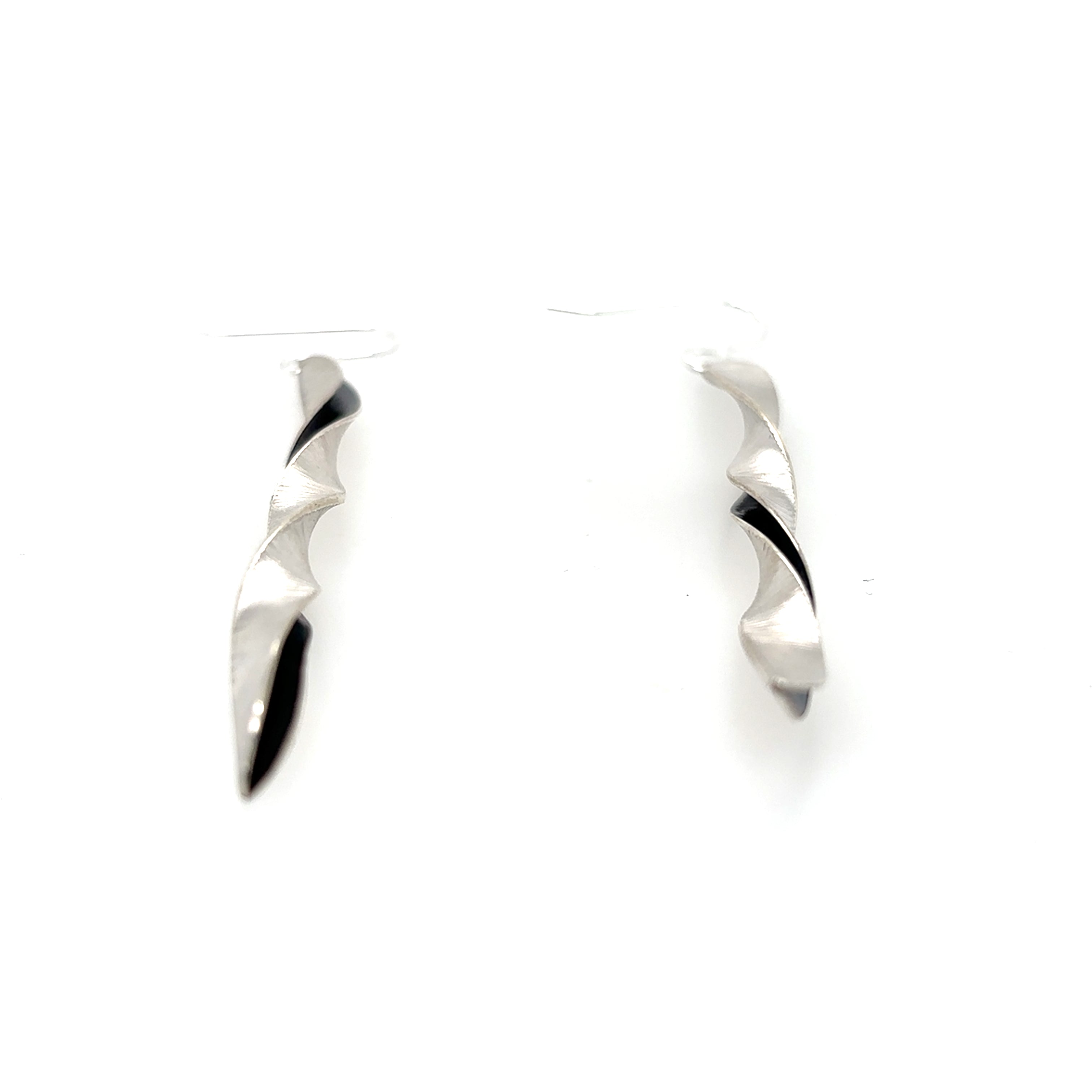 Willow Leaf Full Twist Earrings