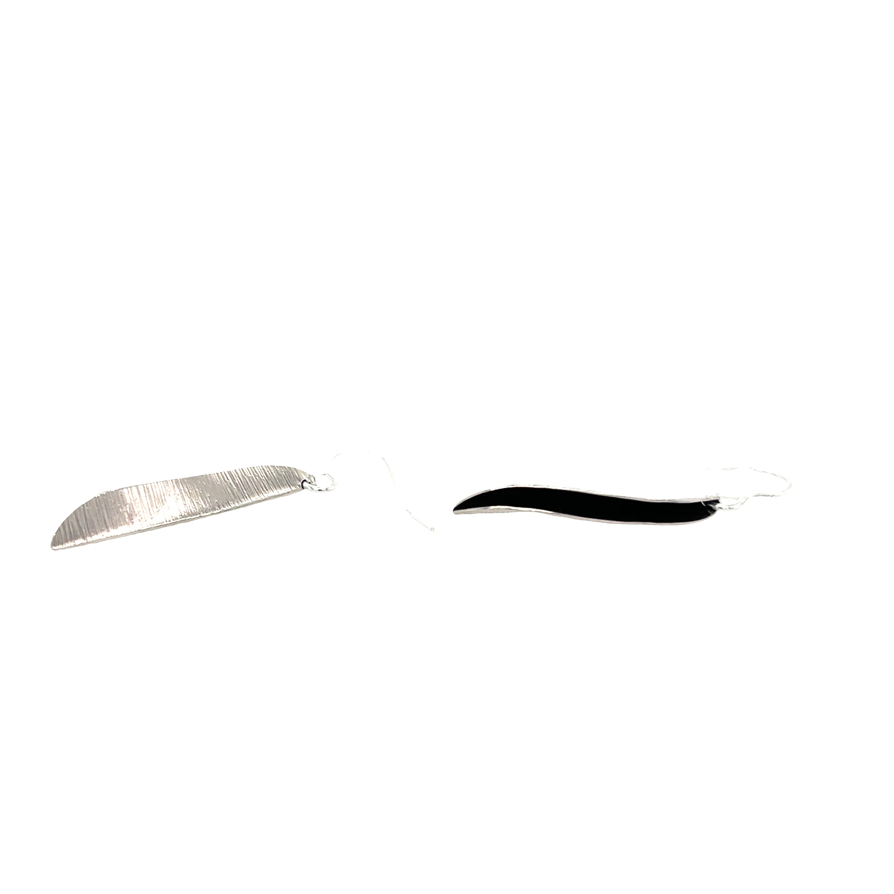 Willow Leaf Small Twist Earrings