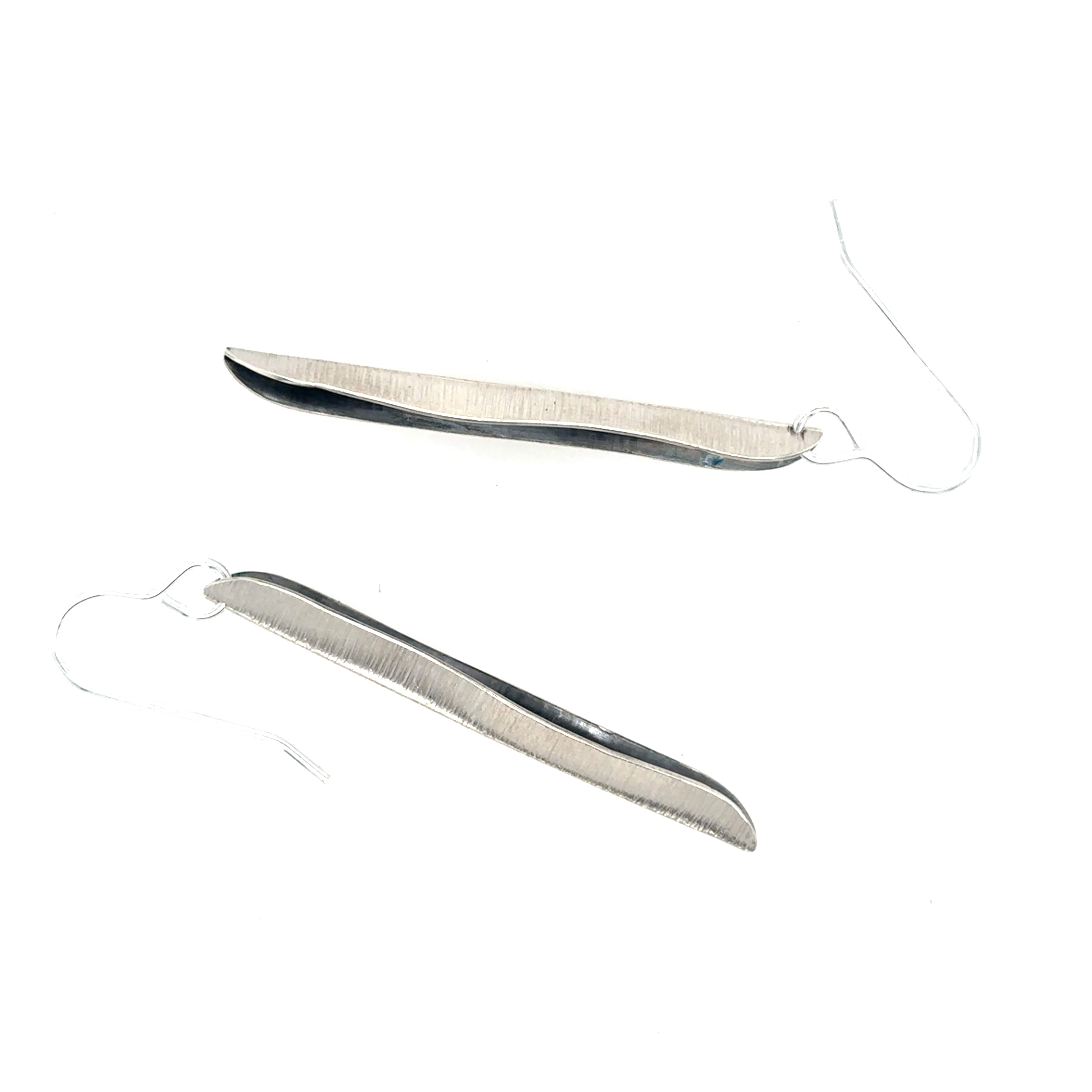 Medium Willow Leaf Slimline Earrings