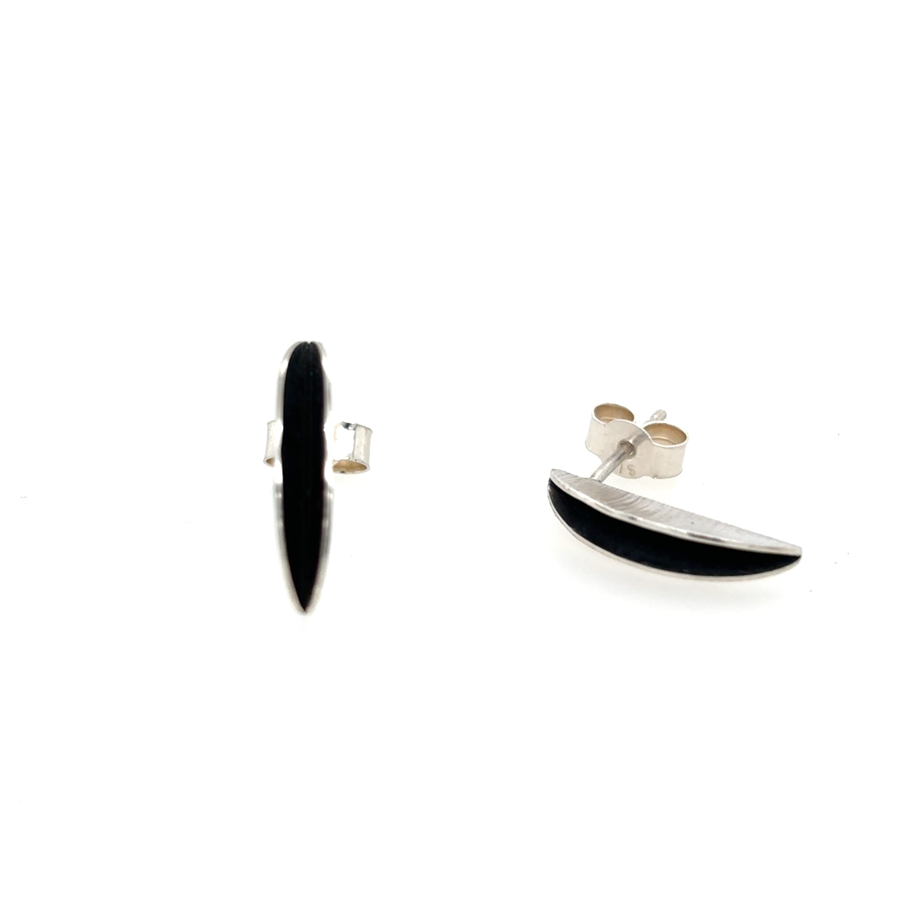 Extra Small Willow Leaf Slimline Earrings