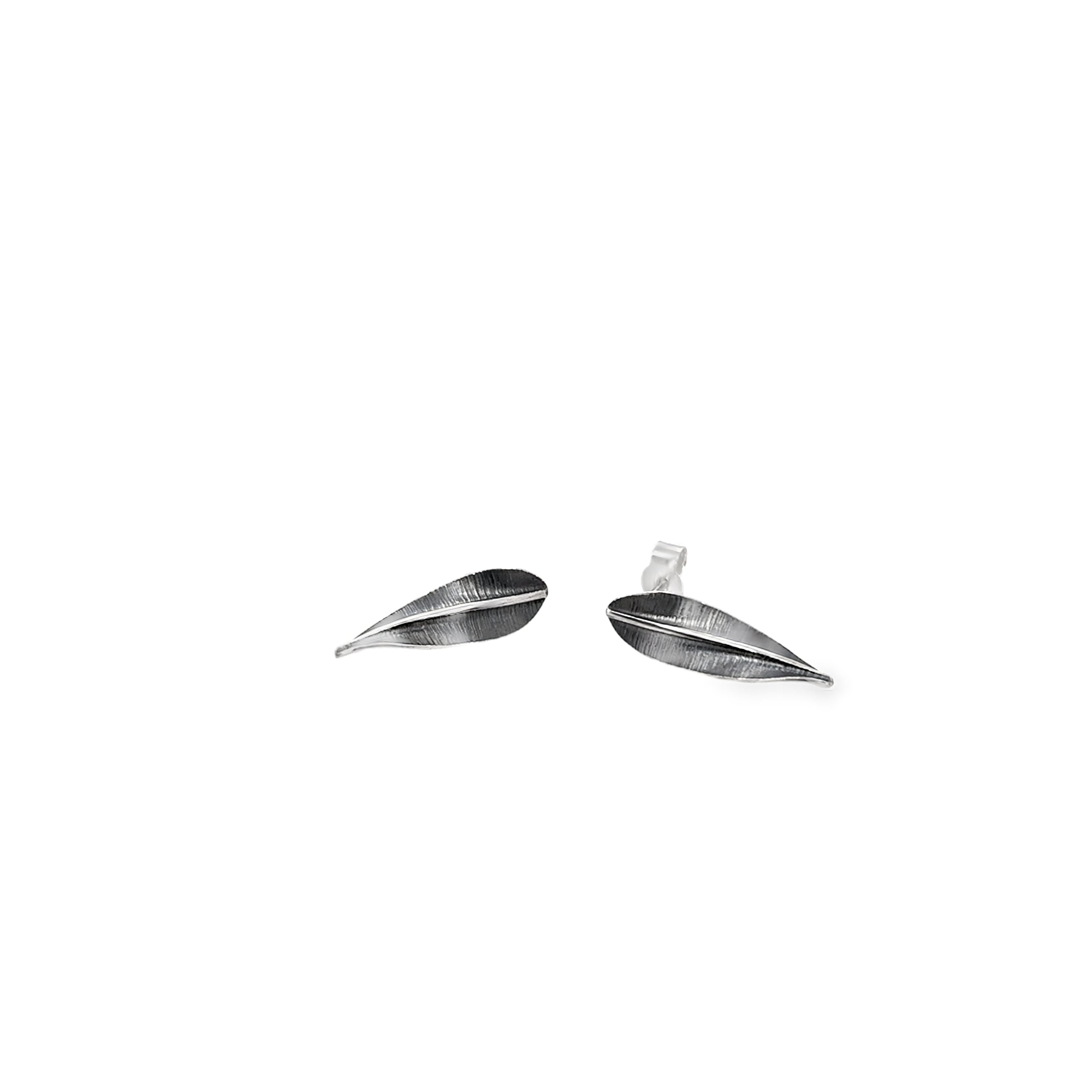 Small Spring Leaf Earrings