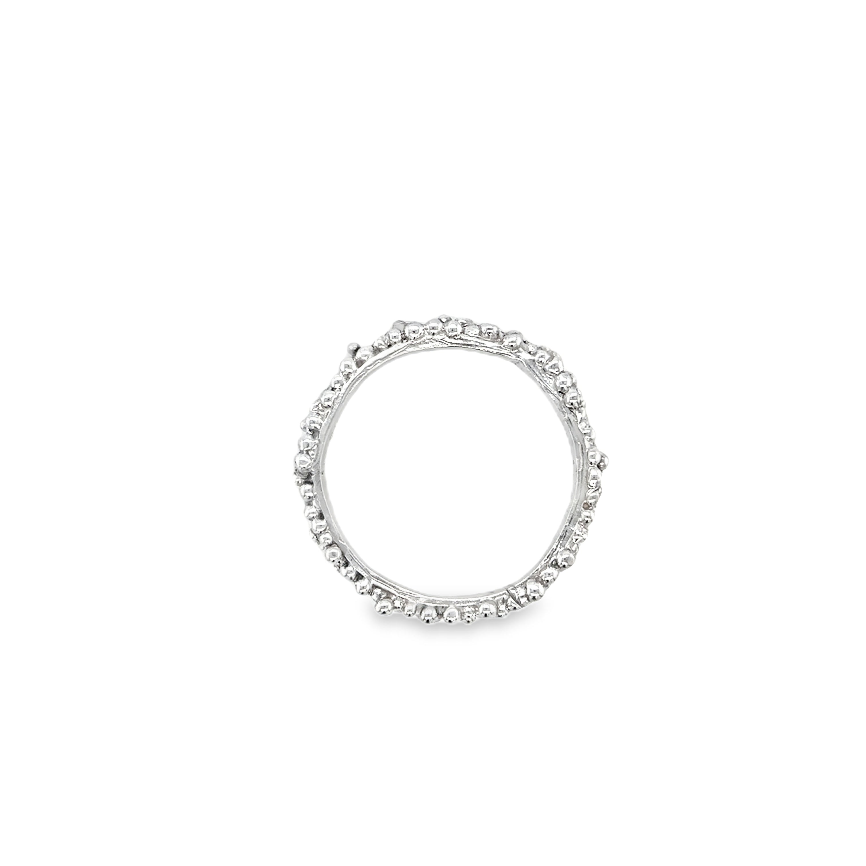 Granulated broad band Ring