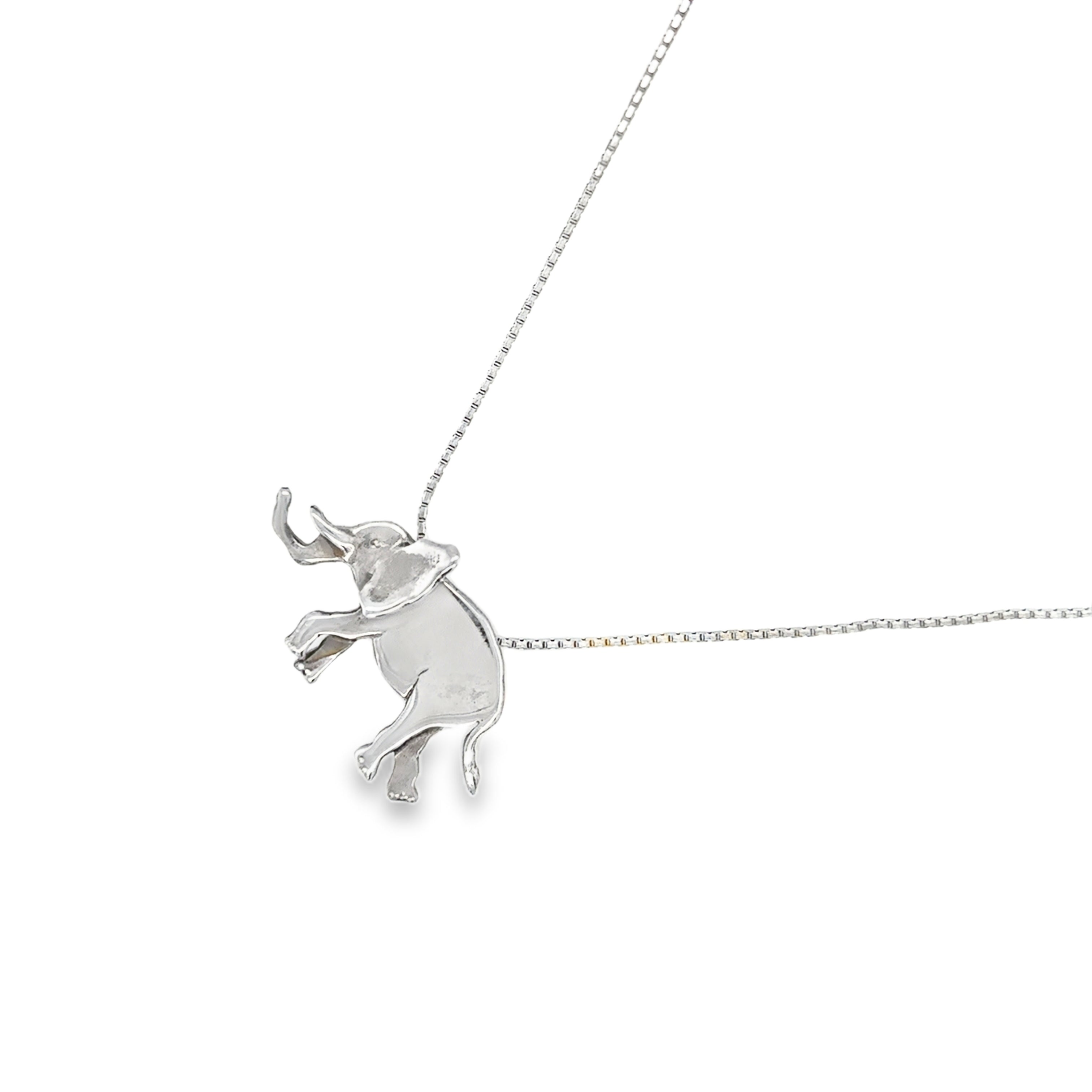 Walking elephant Necklace