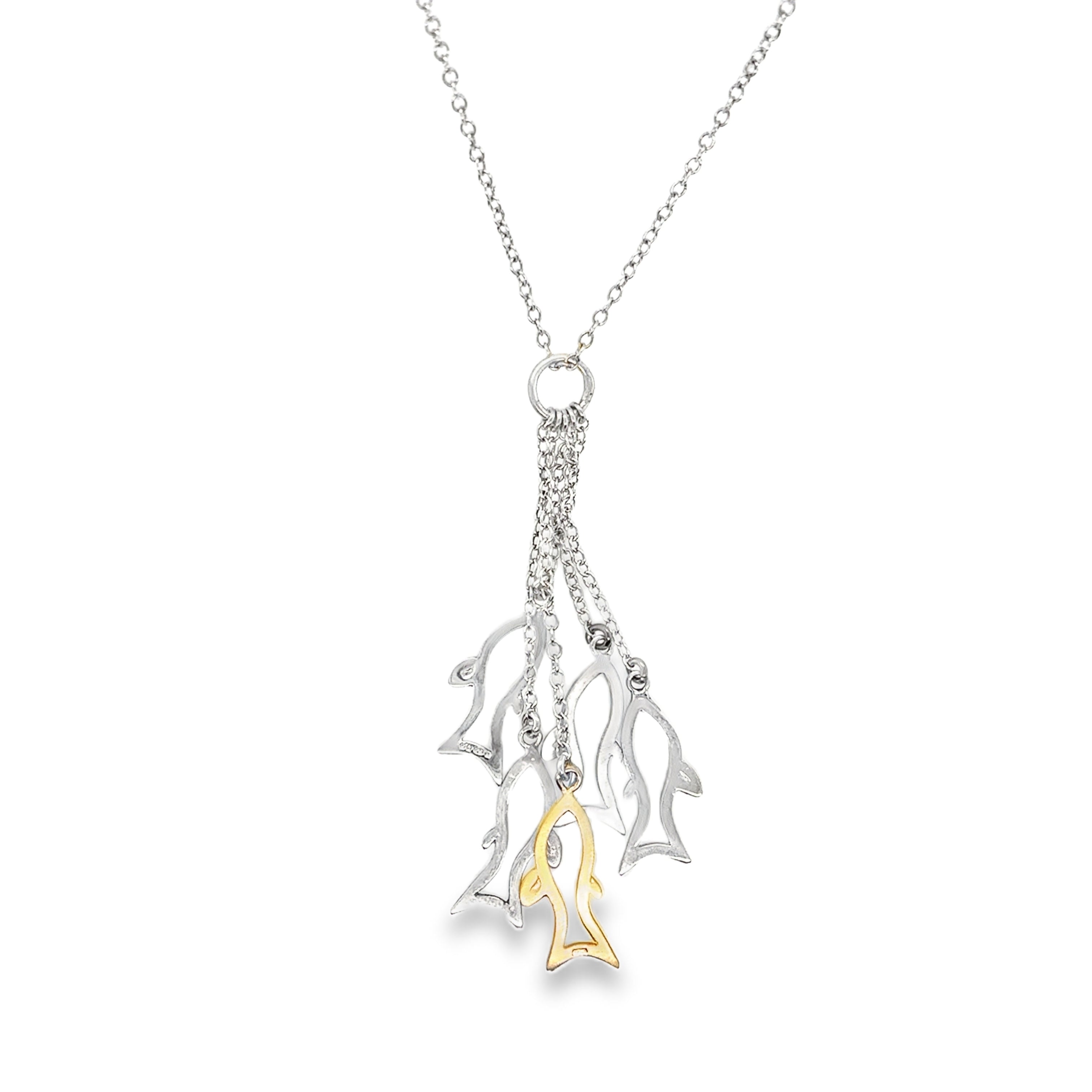 5 Fish Necklace