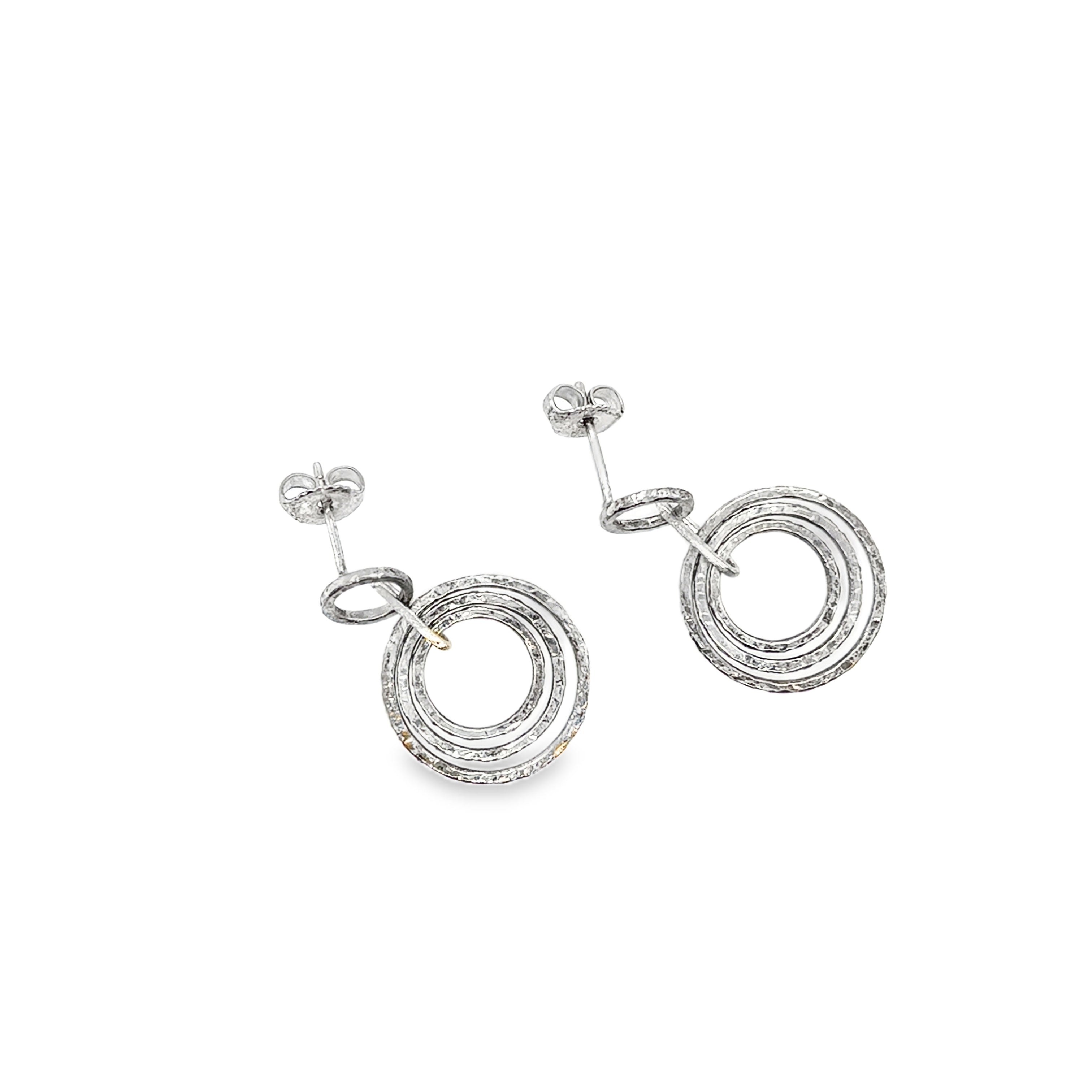 Hammer Hoop Drop Studs