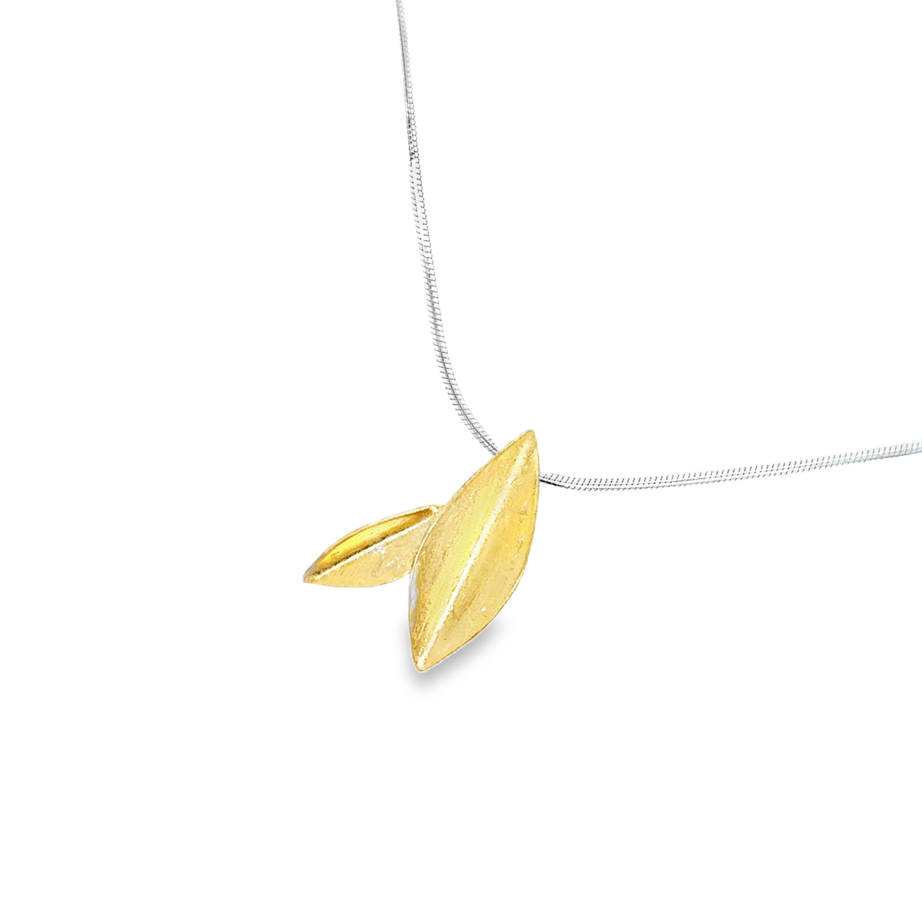 Botanics two leaf Necklace