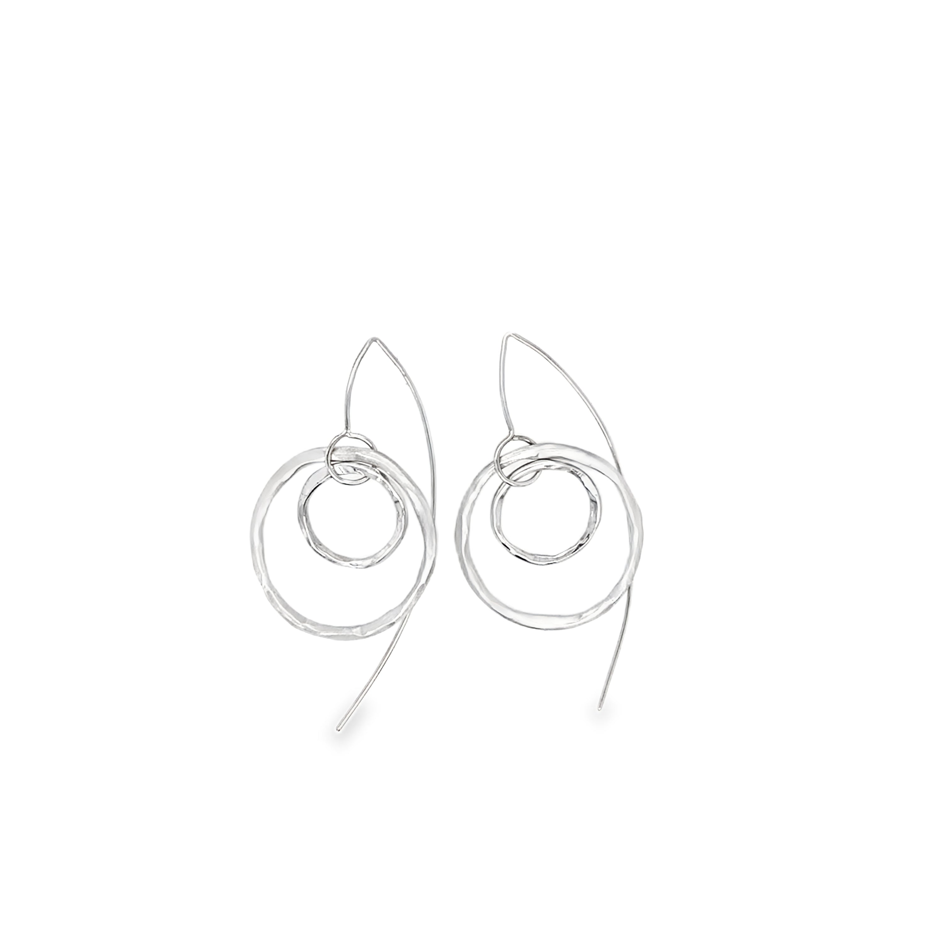Two Circle Earrings