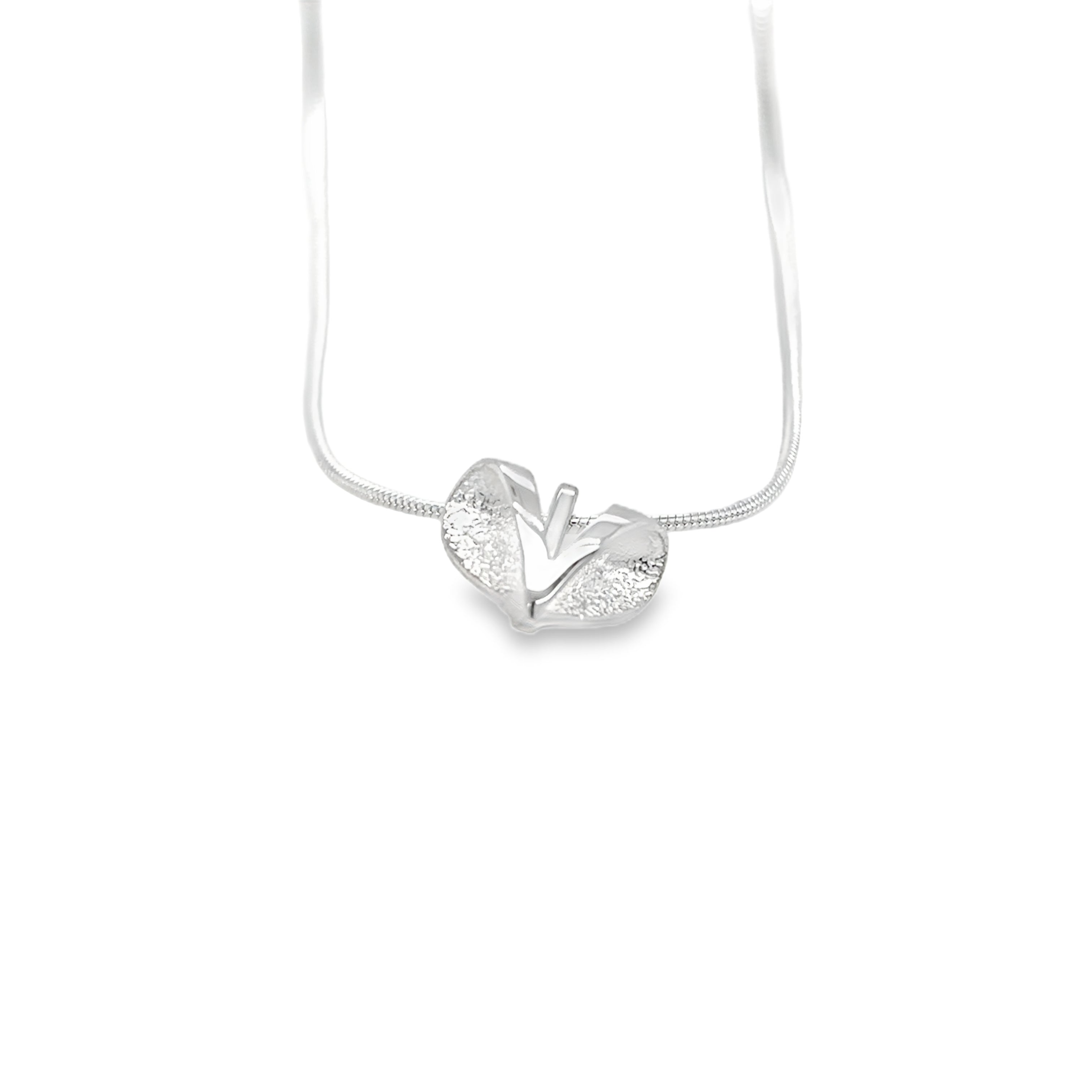 Small Heart Neck Necklace