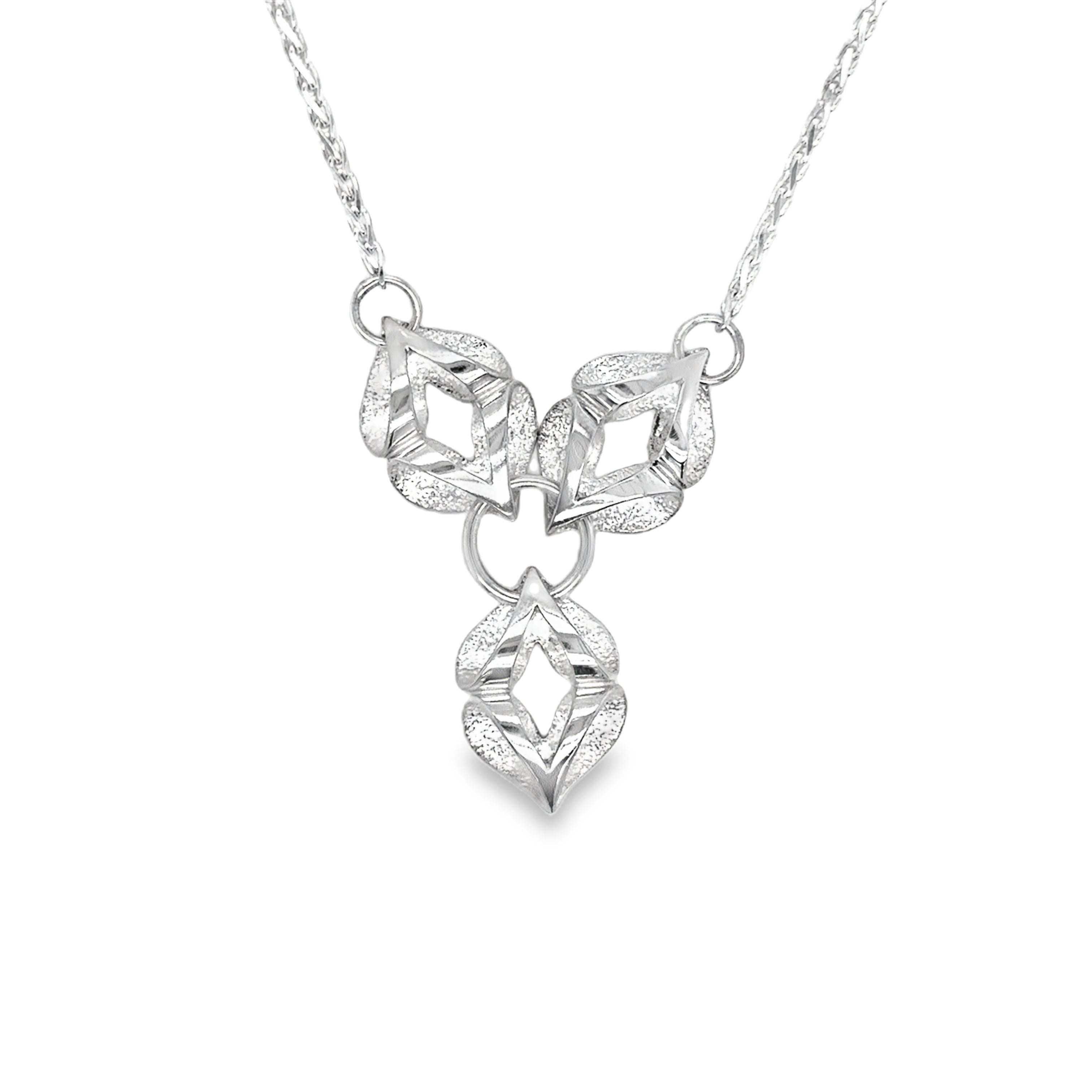 Small kiss necklace 3 Links