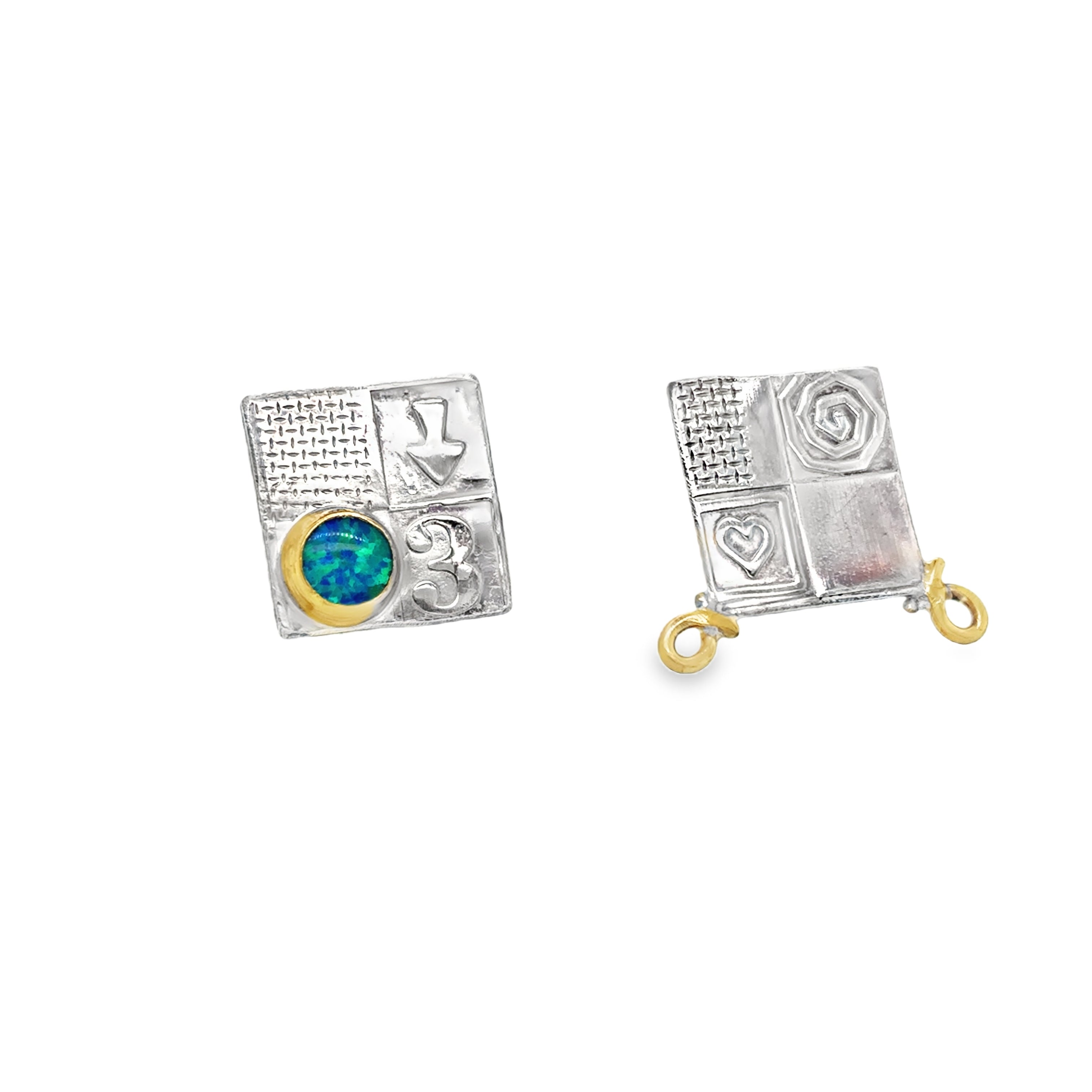 Medium Asymmetrical Earrings