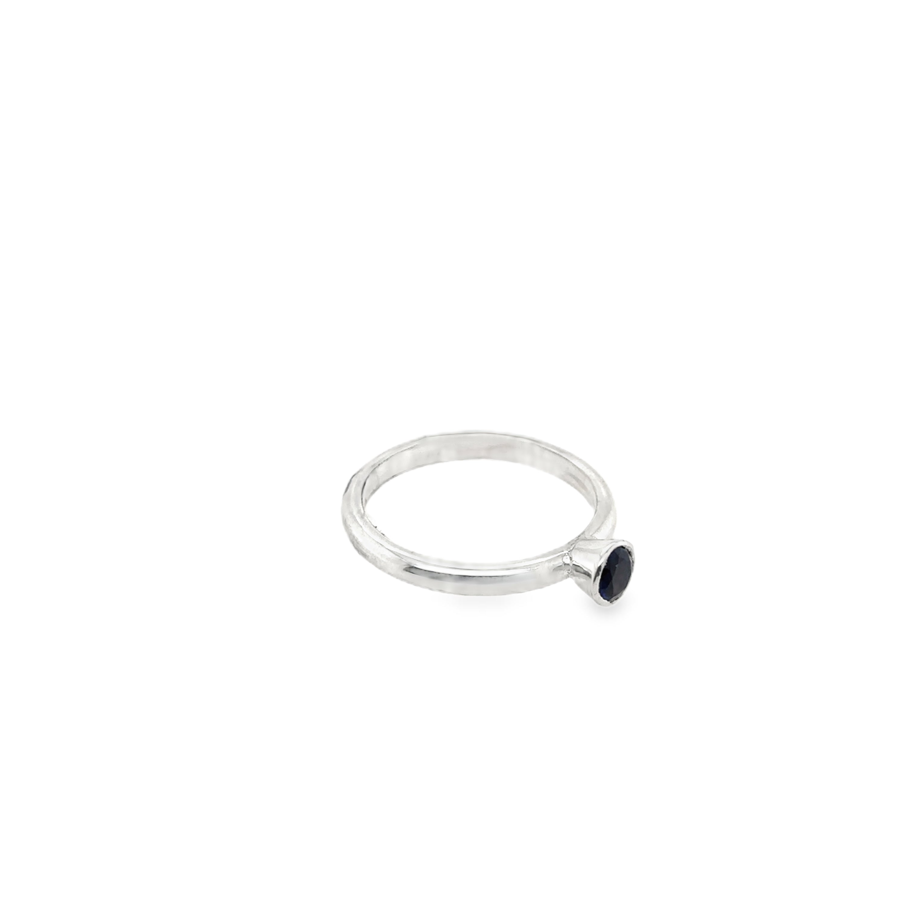 September Sapphire Birthstone Ring